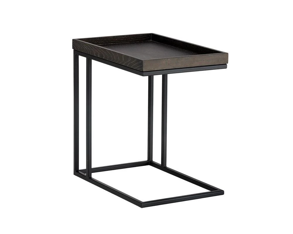Arden C-Shaped End Table - Remutear