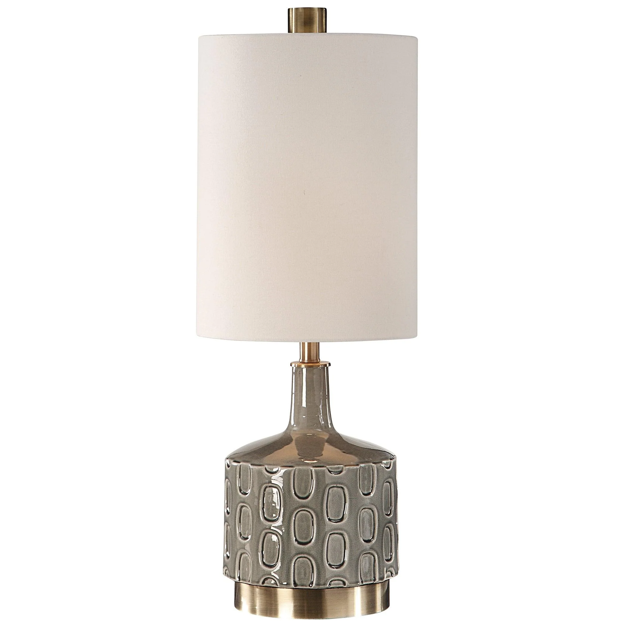 DARRIN GRAY TABLE LAMP - Remutear