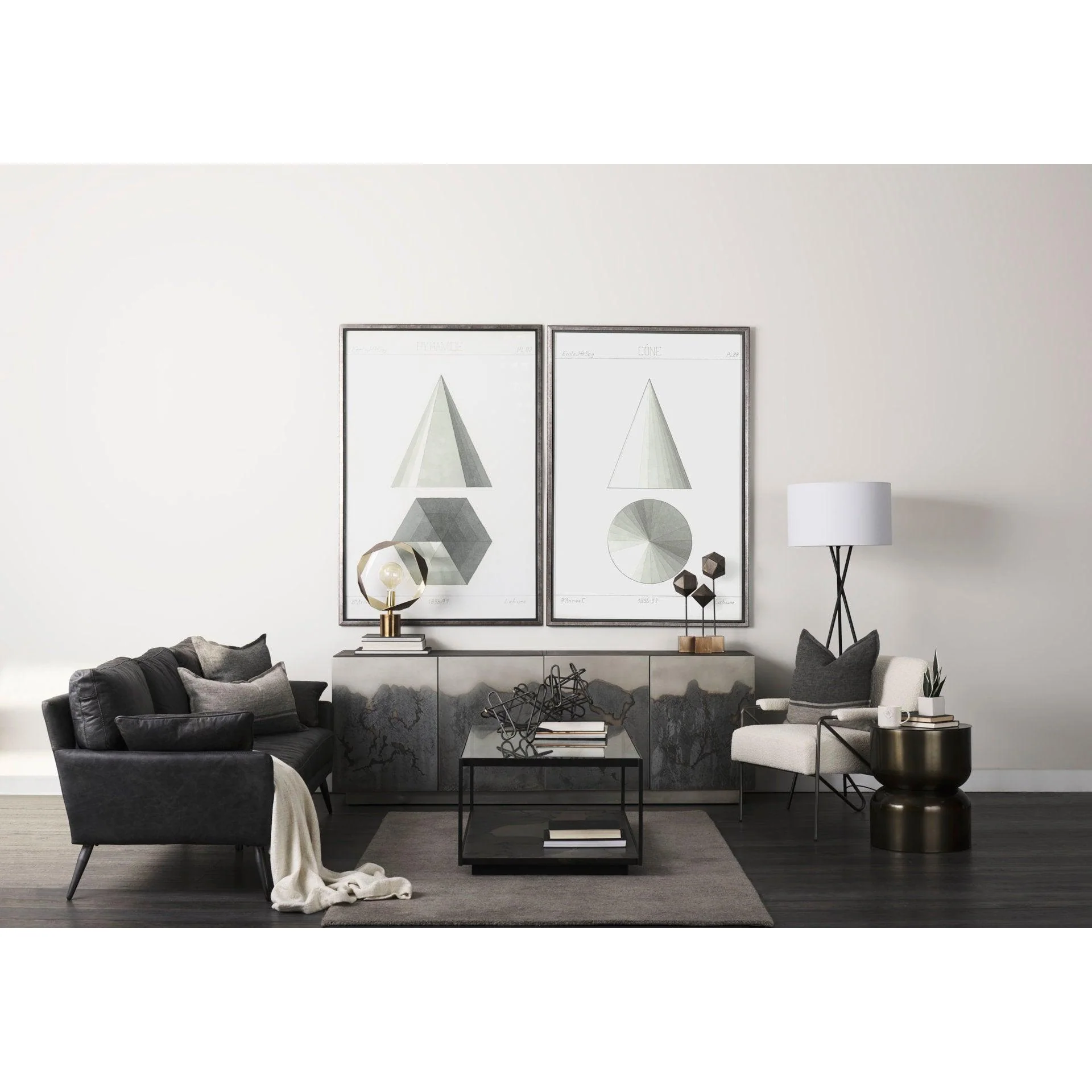 Roxdale Metal Sideboard - Remutear