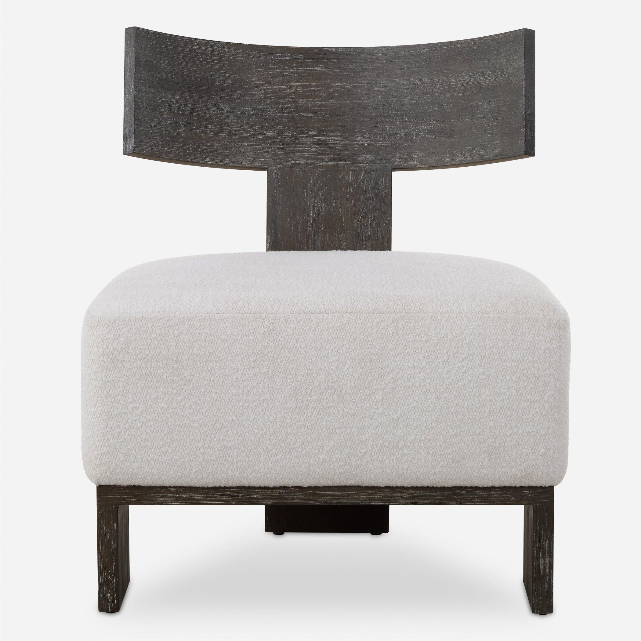 Finlay Dark Walnut Accent Chair - Remutear