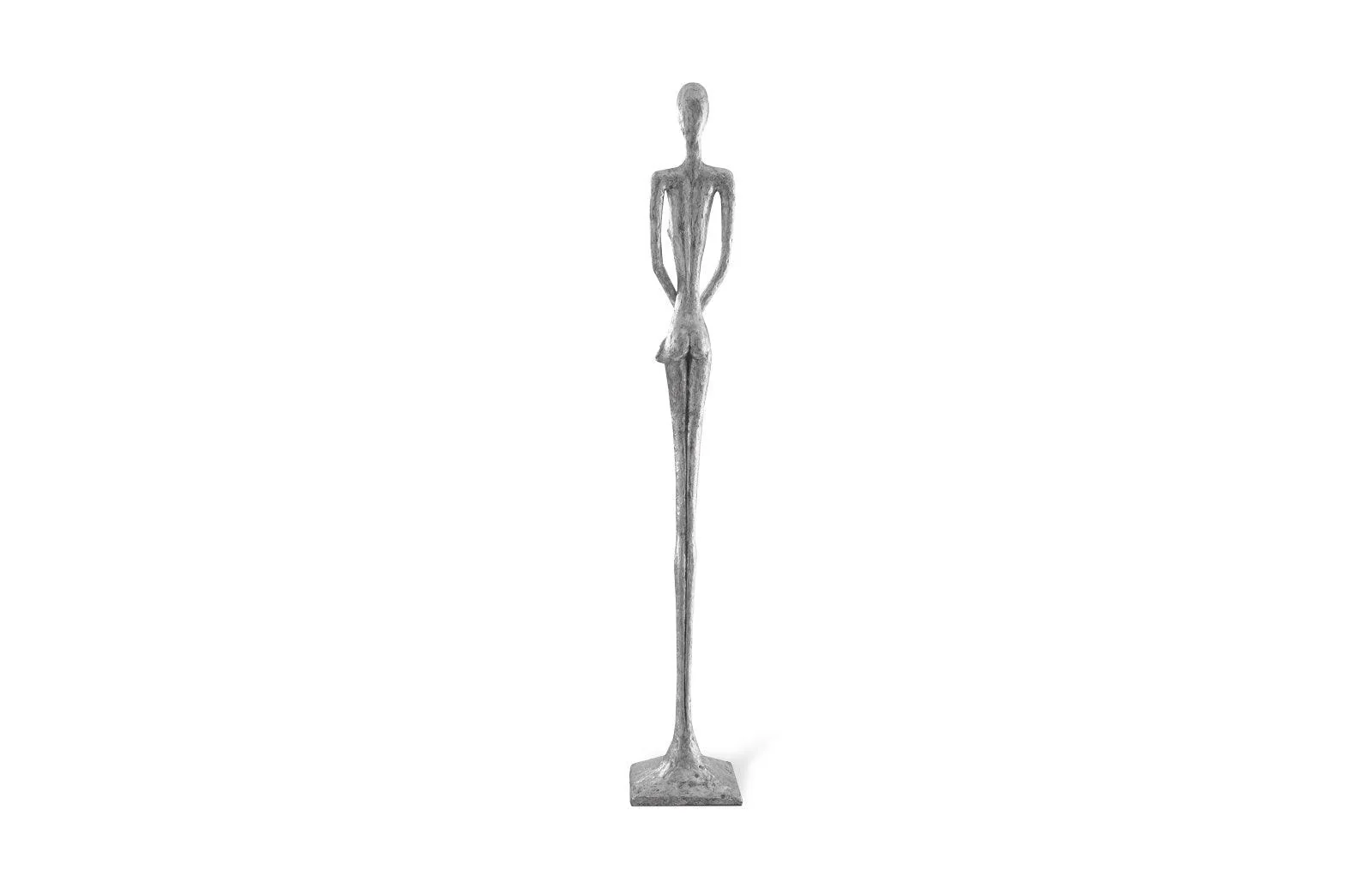 Lottie Sculpture, Resin, Silver Leaf - Remutear