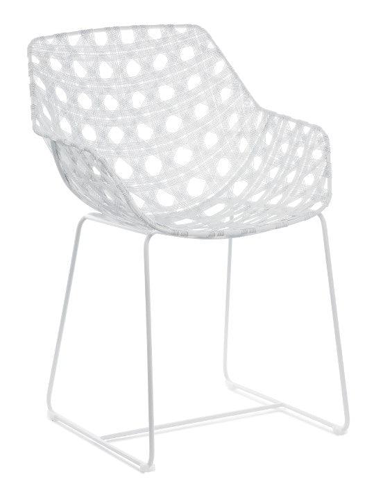 Octa Arm Chair, White - Remutear