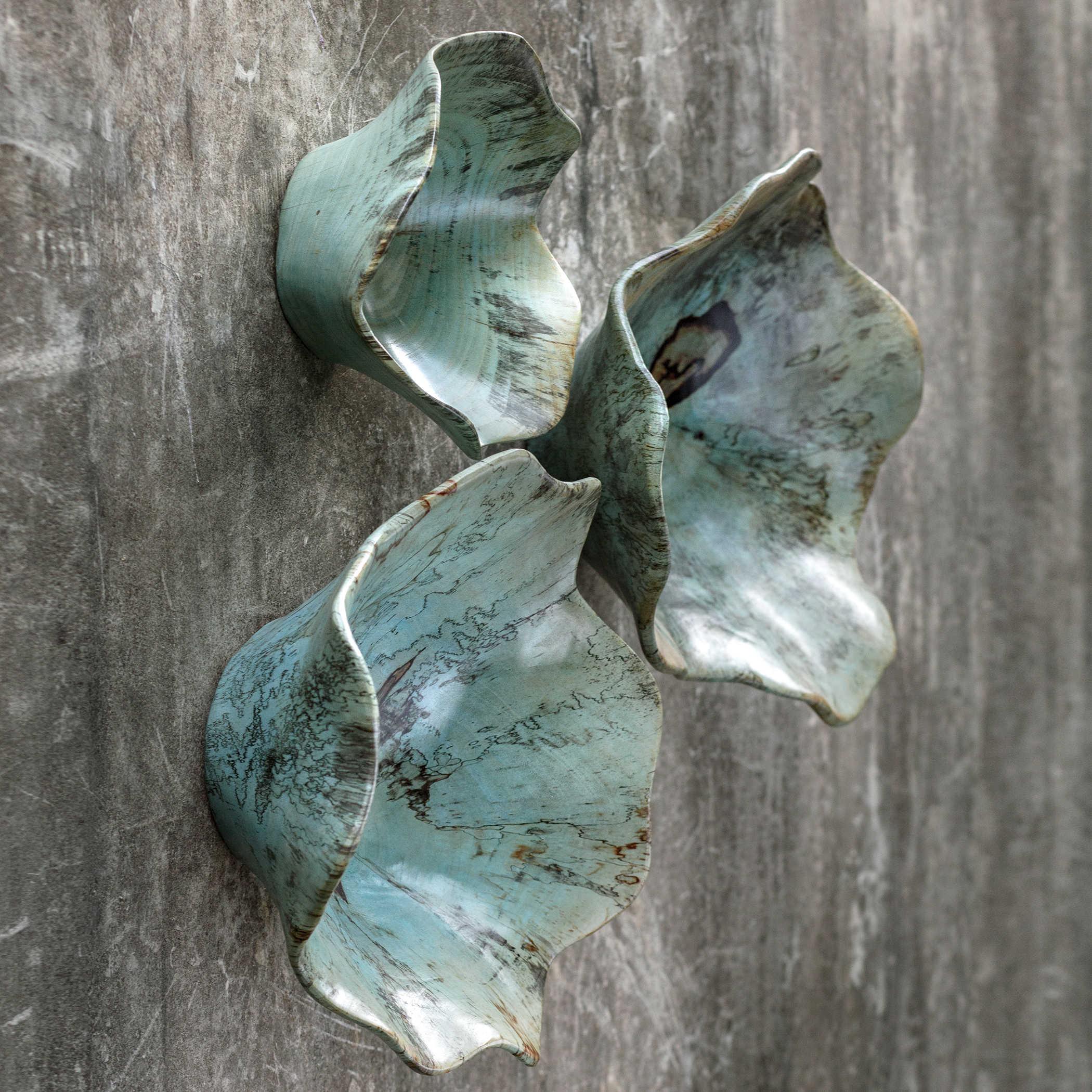 TEO WOOD WALL ART, SET/3 - Remutear