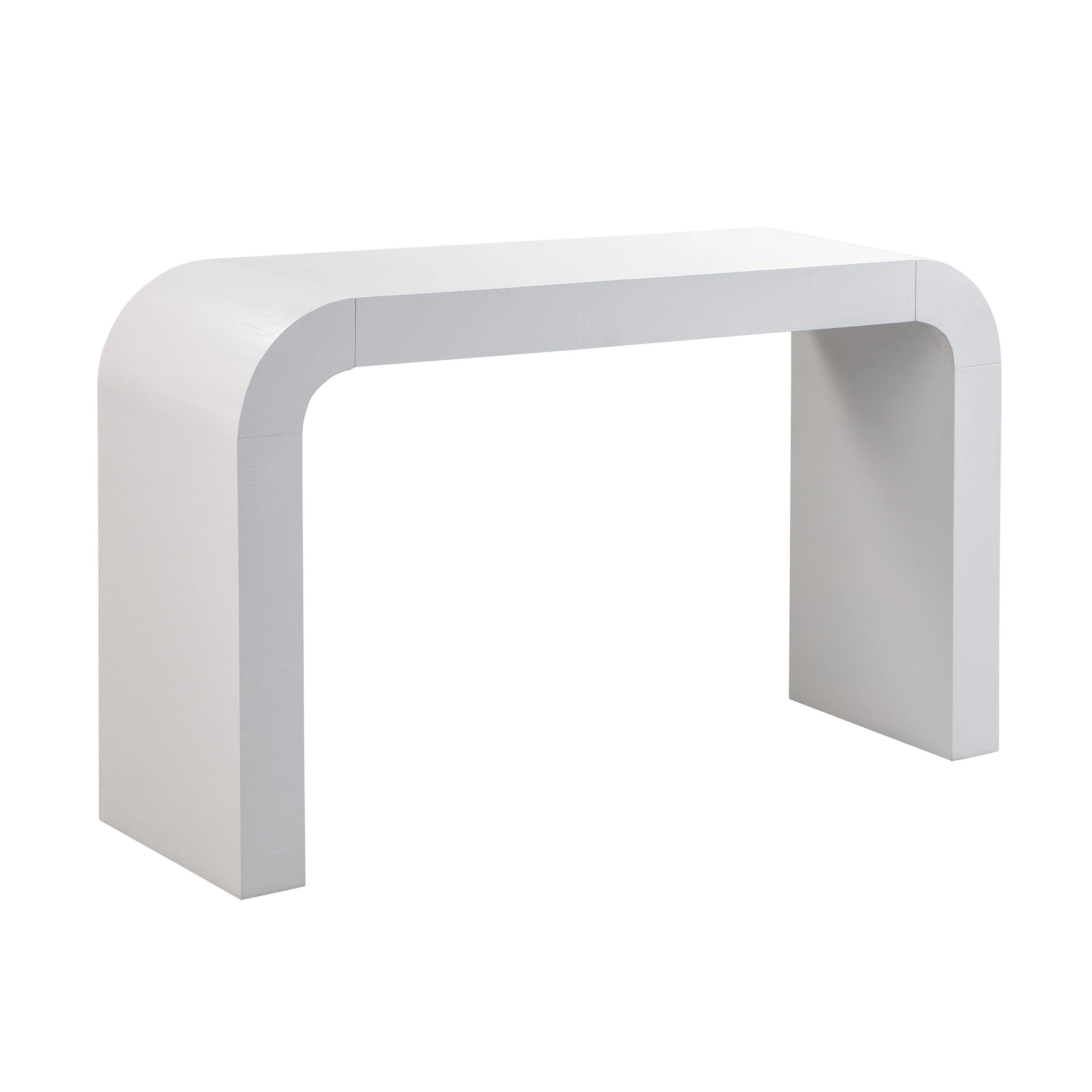 Hump White Console Table - Remutear