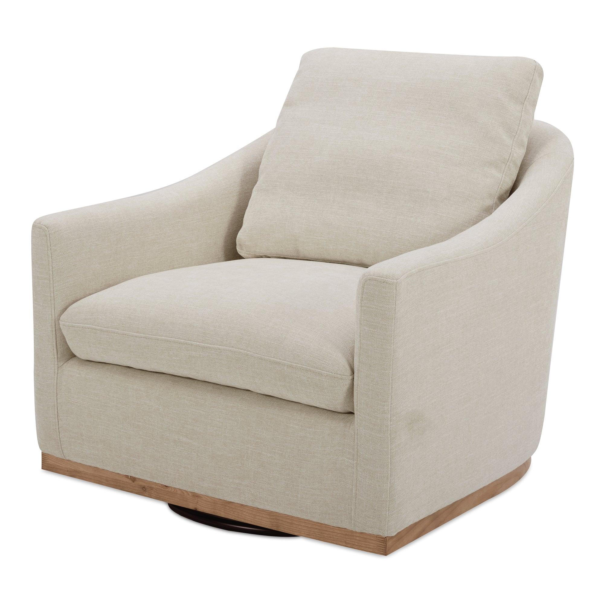 Linden Swivel Chair Soft Beige - Remutear