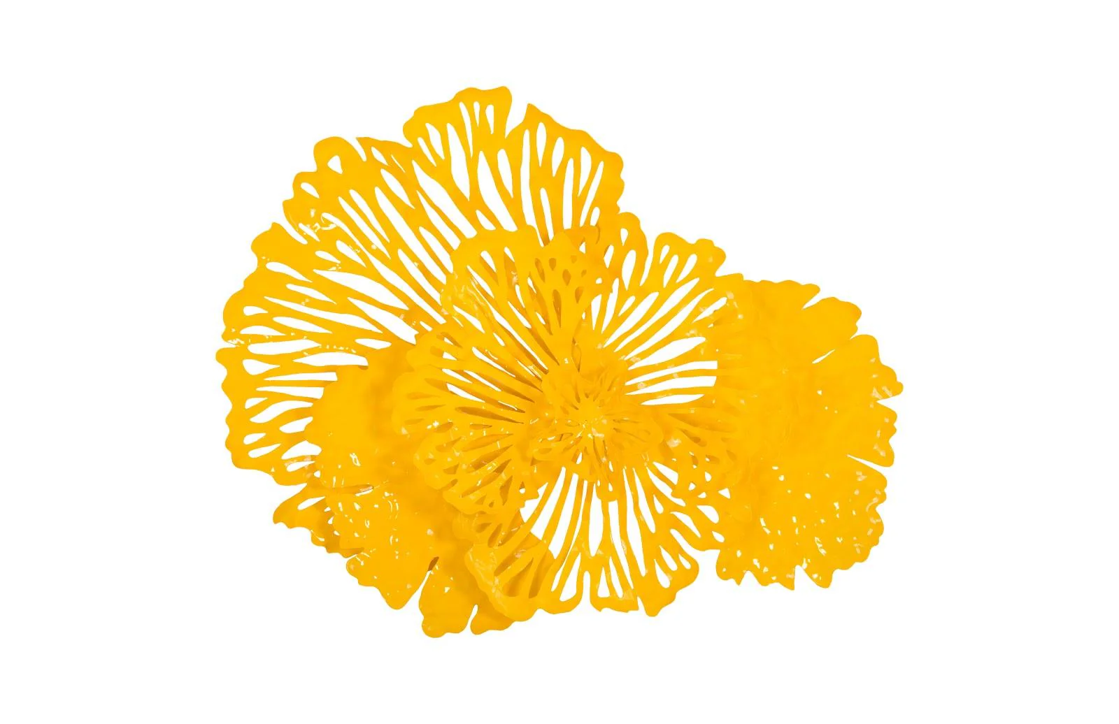 Flower Wall Art, Small, Dandelion, Metal - Remutear