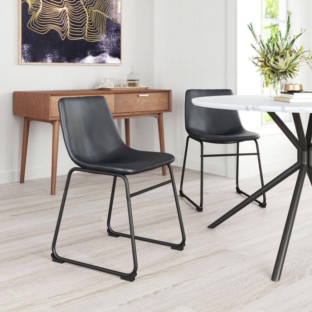Smart Dg Chair (Set of 2) Black - Remutear