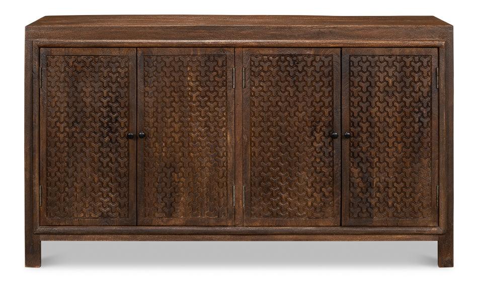 Battle Chainmail 4 Door Sideboard - Remutear