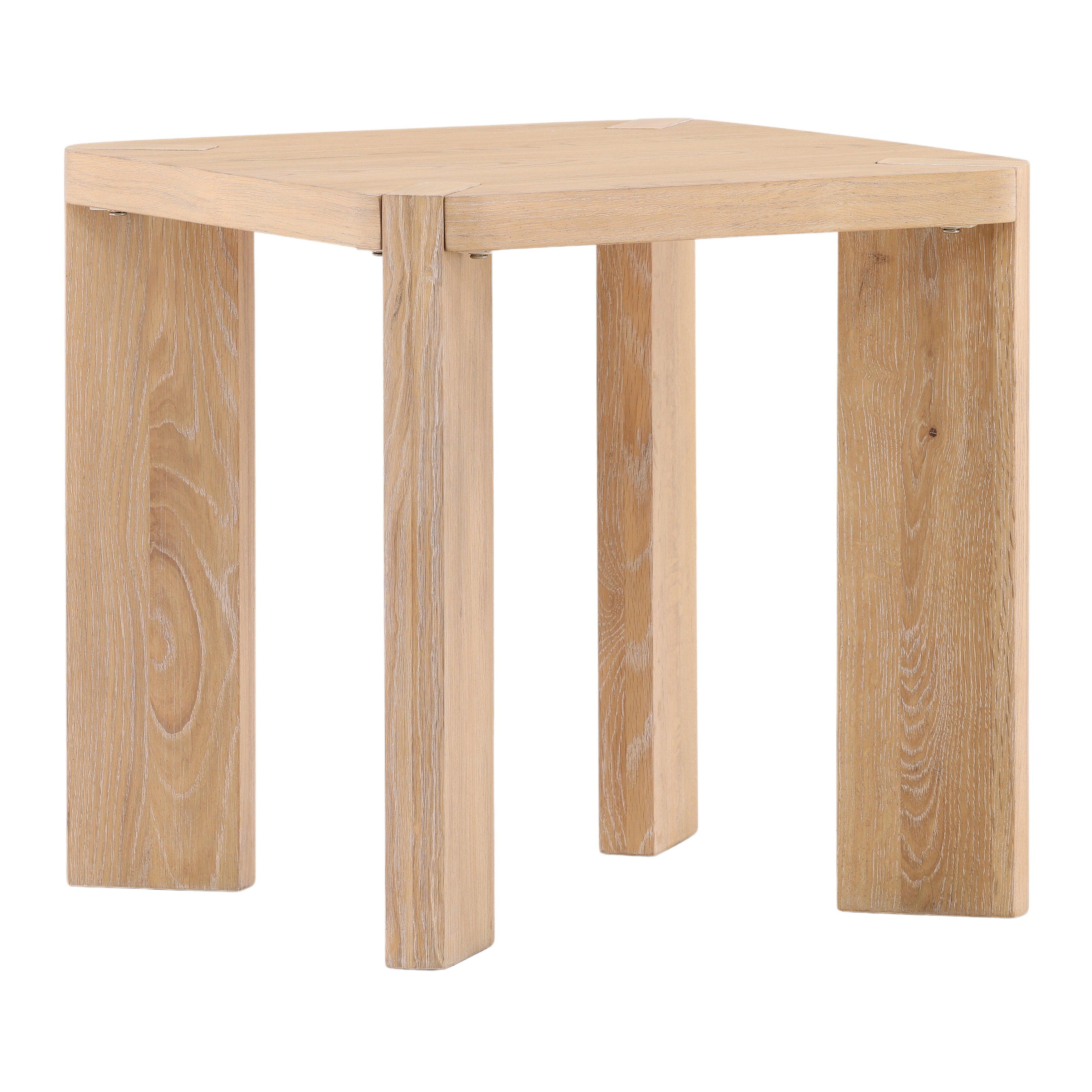 Soren End Table Natural - Remutear