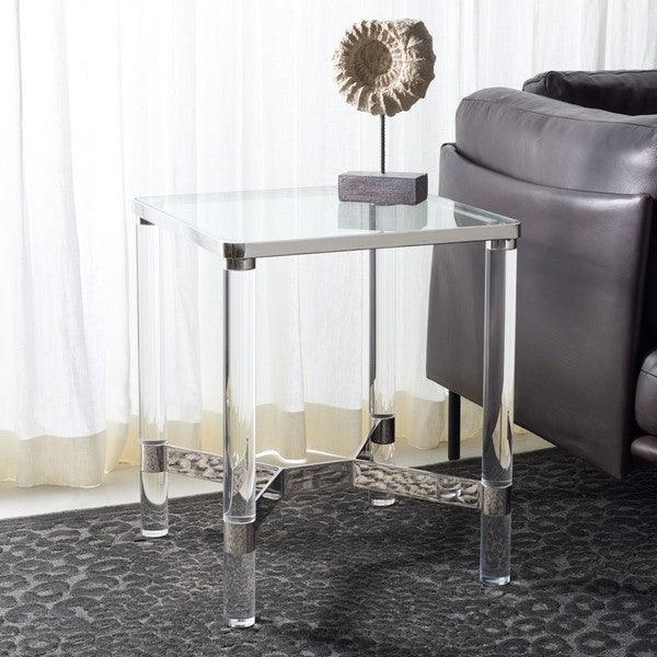 SUZANNA ACRYLIC ACCENT TABLE - Remutear