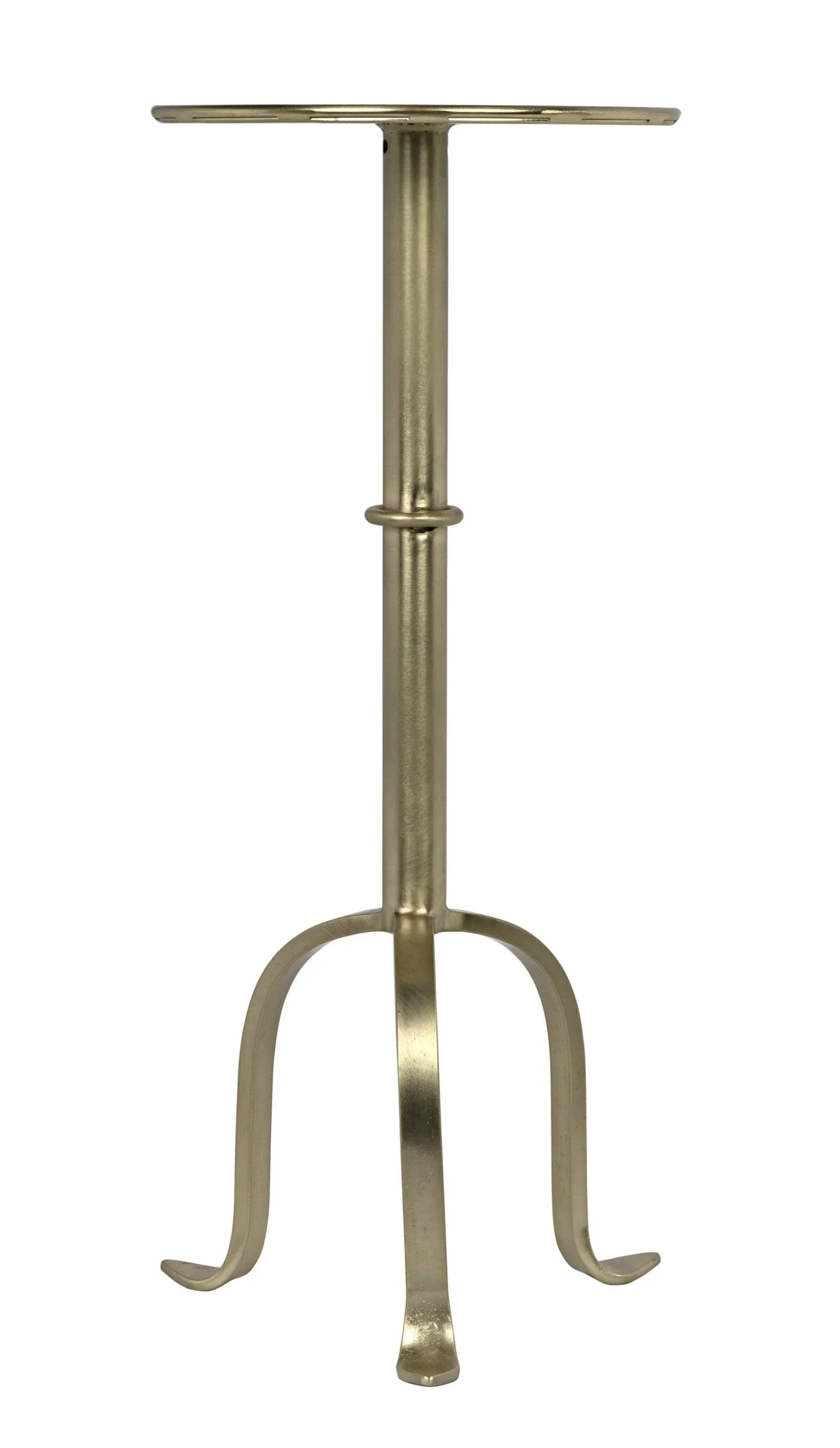 Tini Side Table, Metal with Brass Finish - Remutear