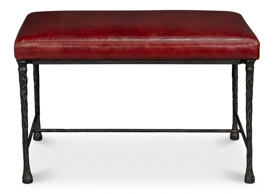 Kings Road Bench - Leather - Remutear