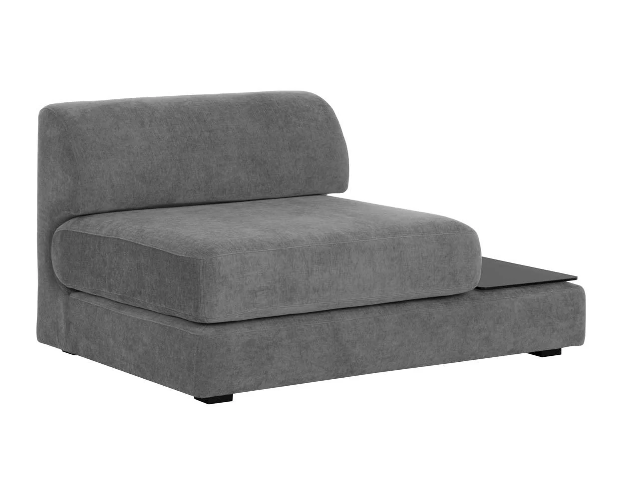Harmony Modular - Armless Chair - Right Shelf - Remutear