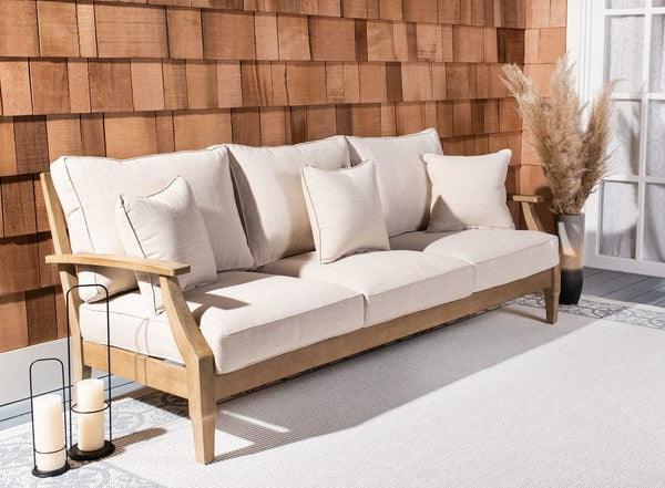 MARTINIQUE WOOD PATIO SOFA - Remutear