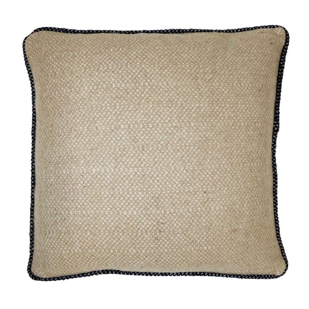 Recycled Wool Blend Square Cushion - Remutear