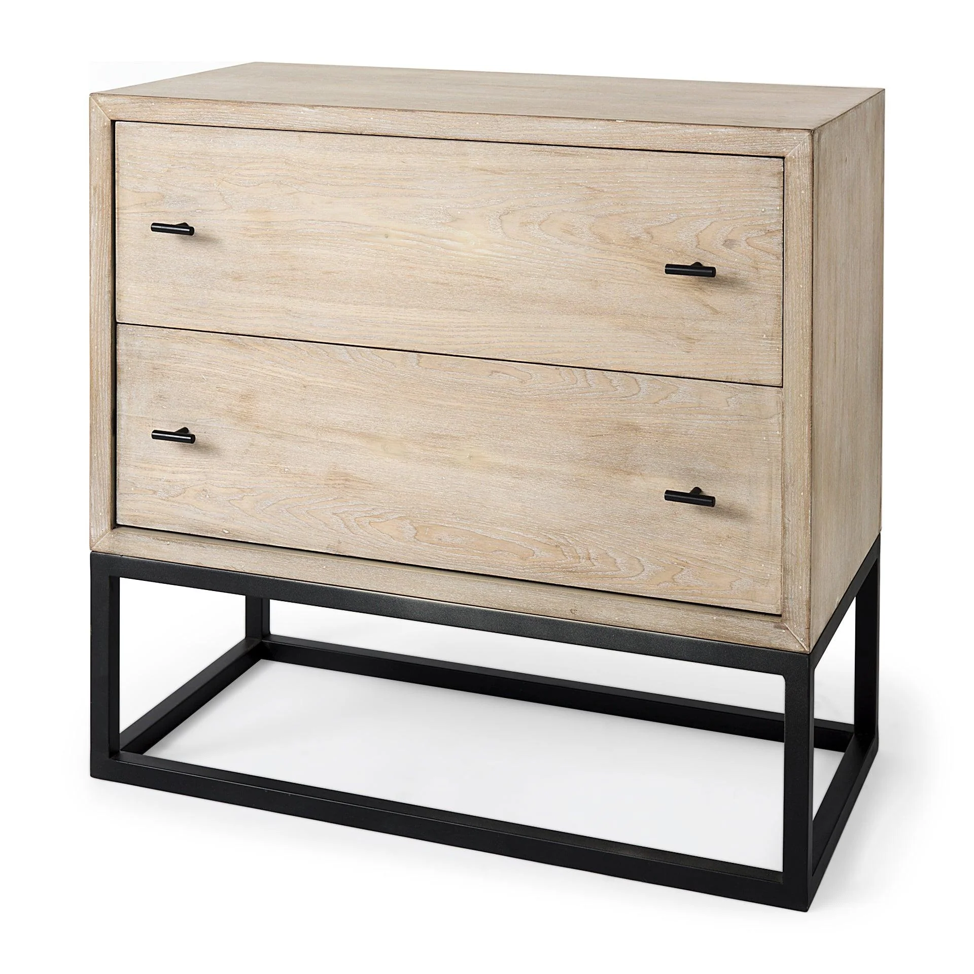 Ciara 2 Drawer Accent Cabinet - Remutear