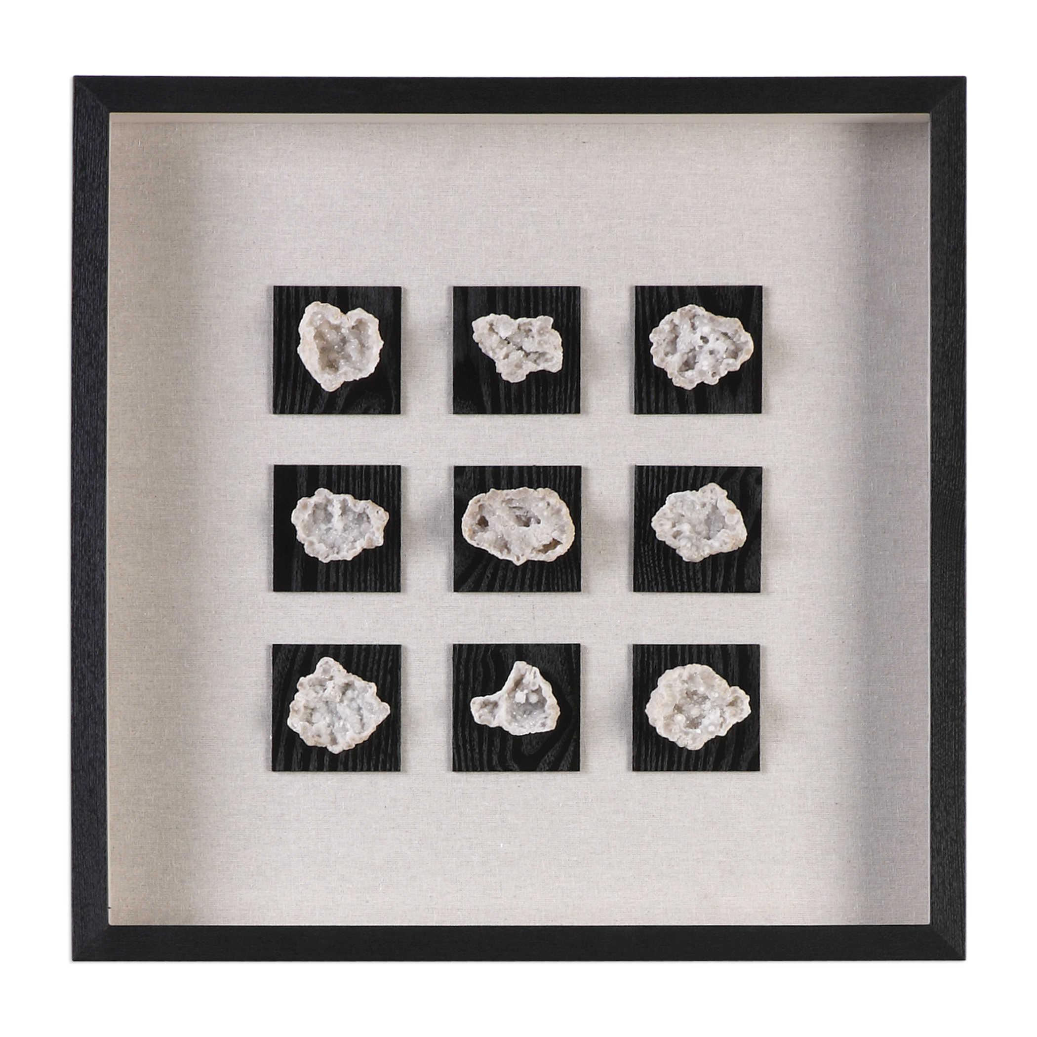 Geode Linen Shadow Box - Remutear
