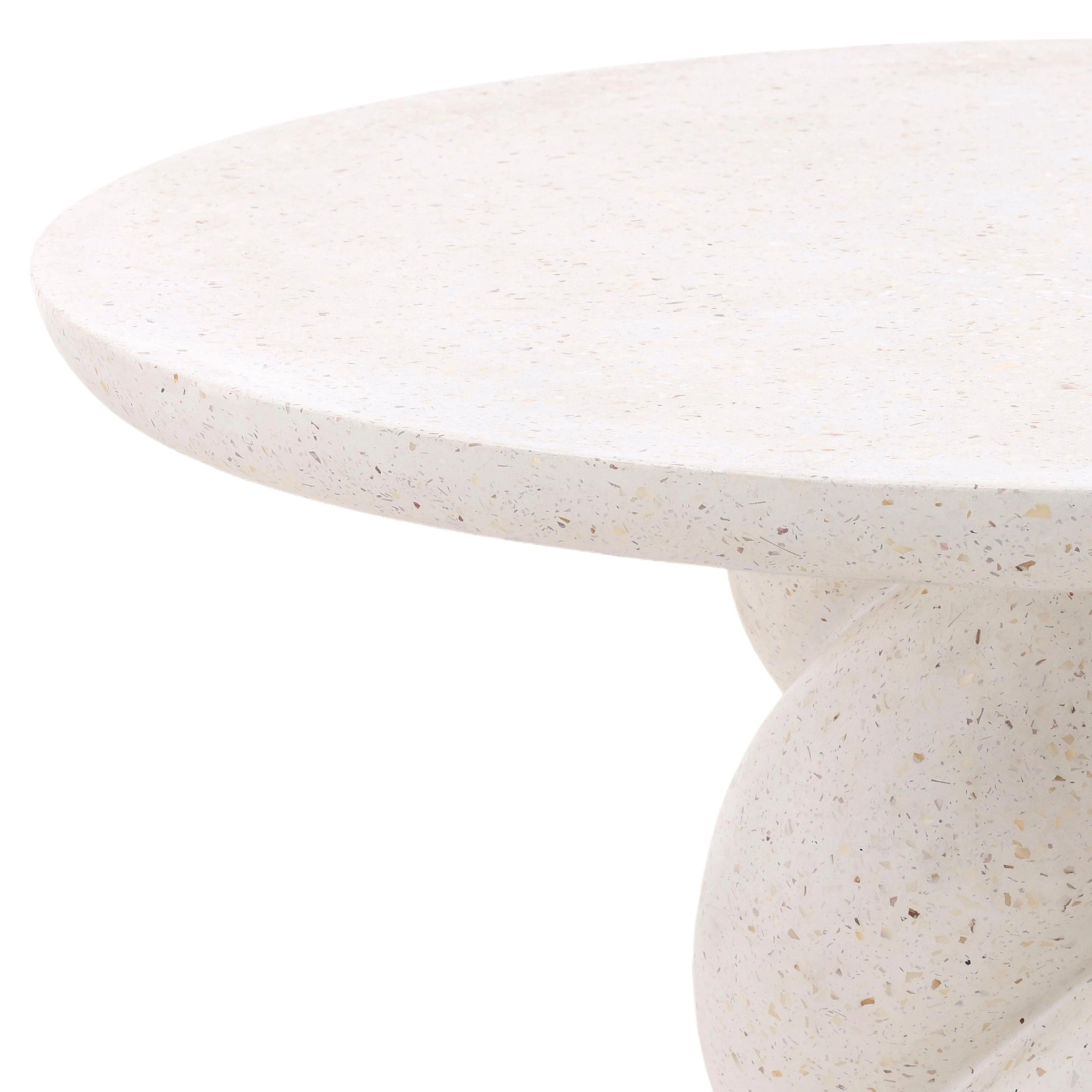 Nadia Outdoor Bistro Table Ivory - Remutear
