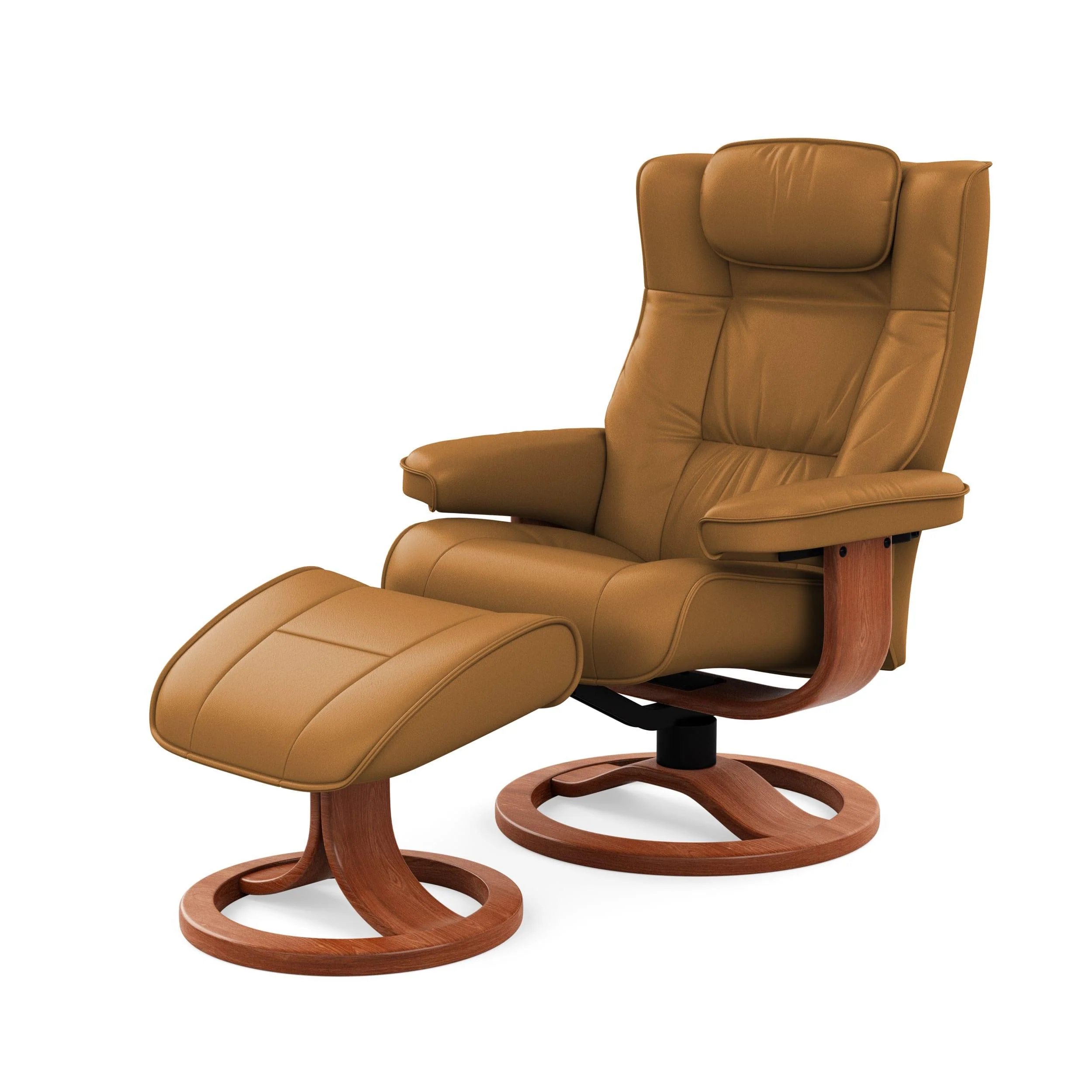Regent R  Recliner with Footstool - Remutear