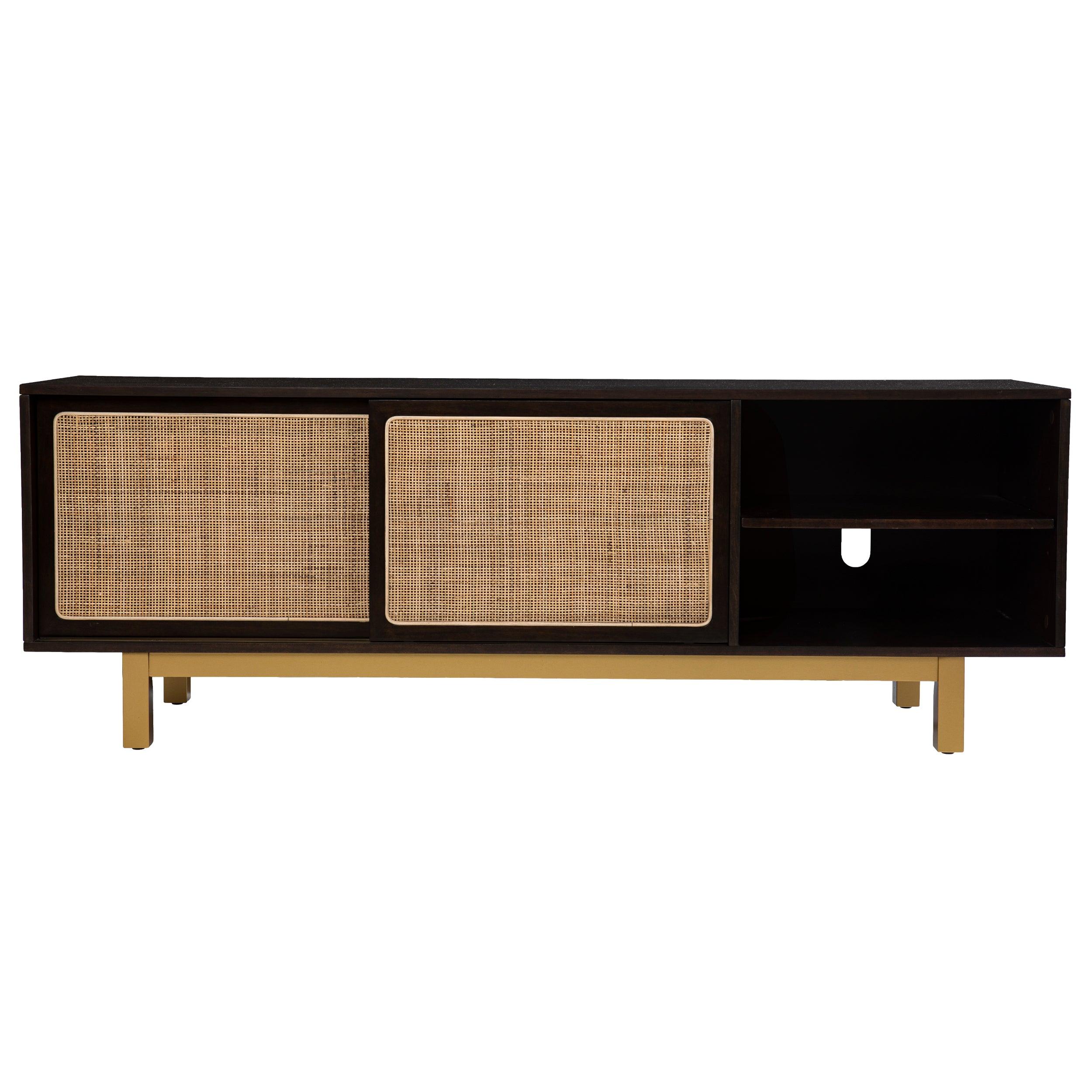 Carondale Sliding Door Media Stand - Remutear