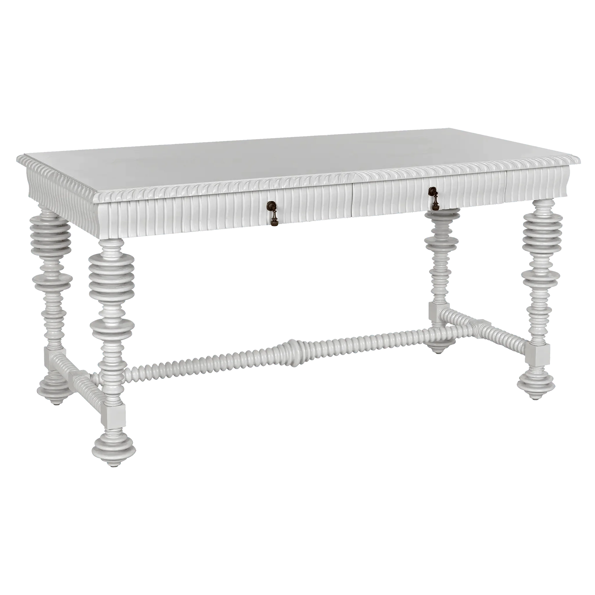 Portuguese Desk, Small, Solid White - Remutear