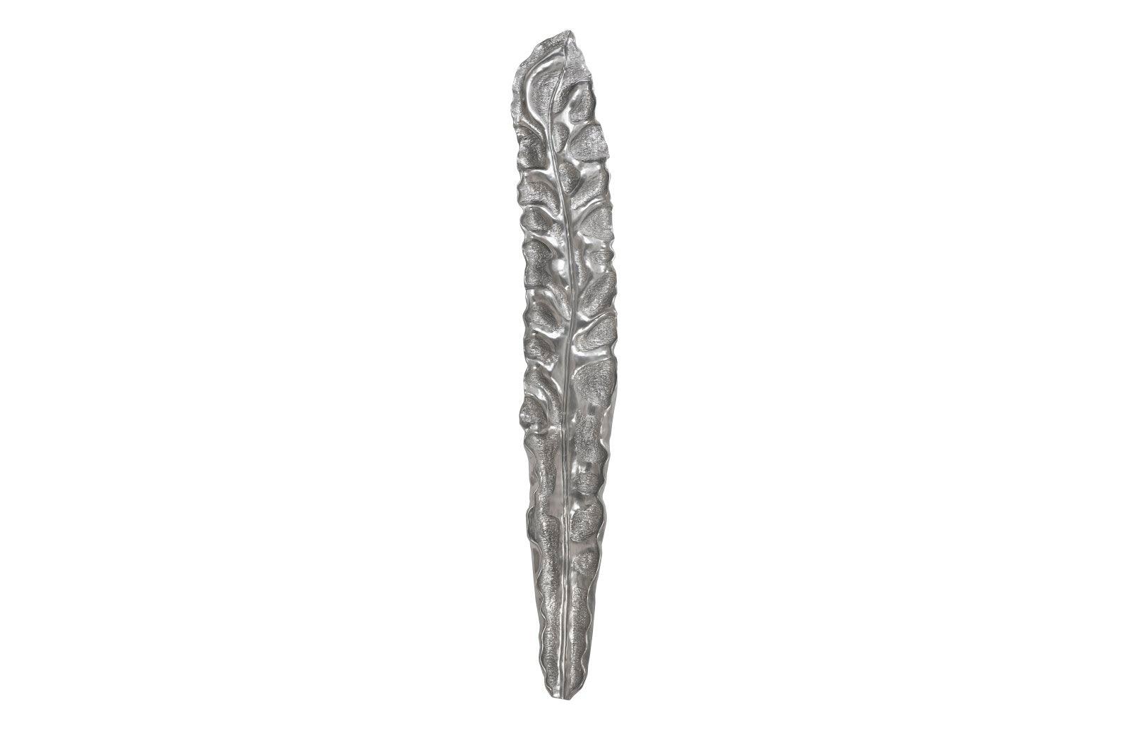 Petiole Wall Leaf, Liquid Silver, Colossal, Version B - Remutear