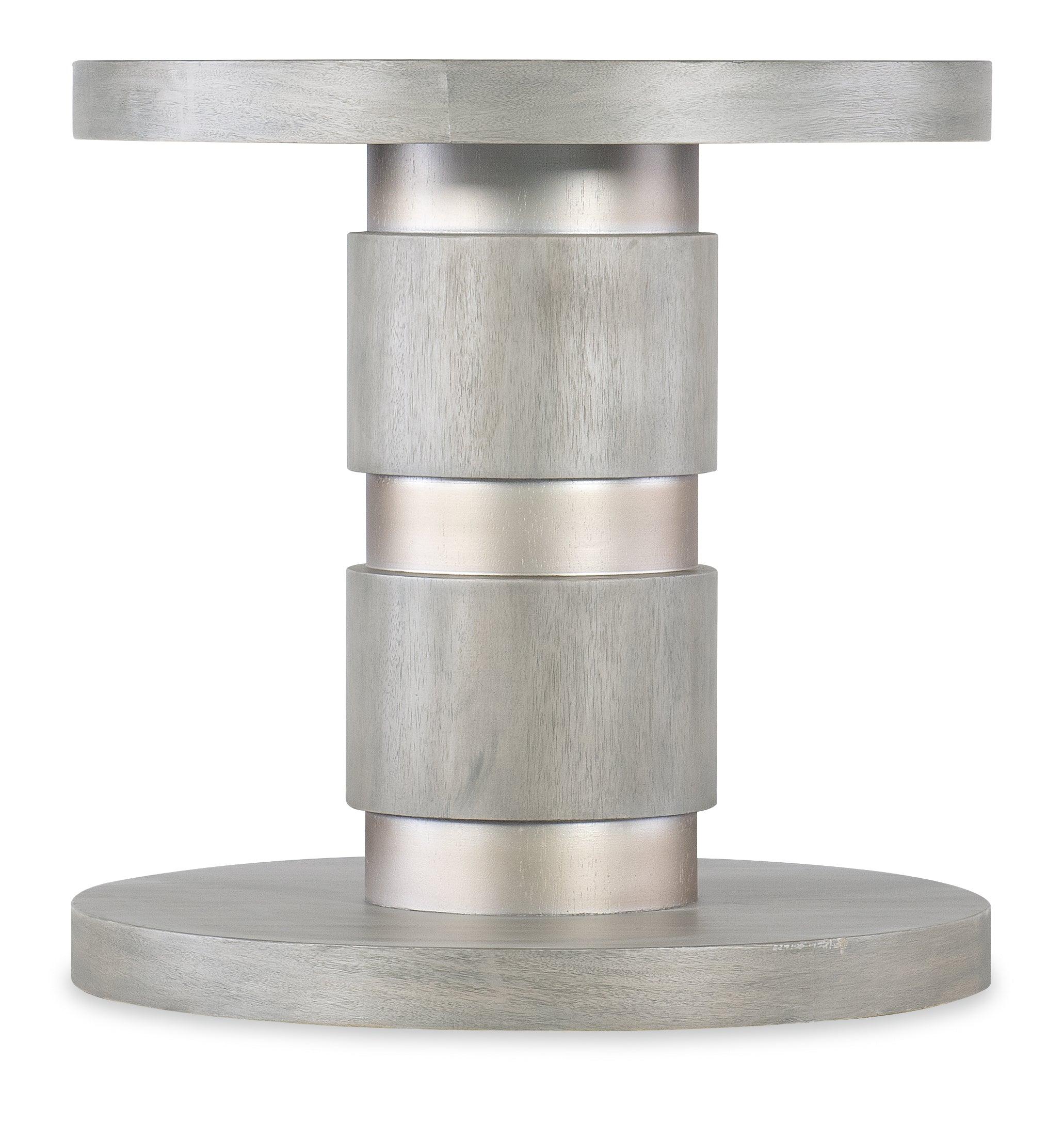 Melange Guilded Accent Table - Remutear