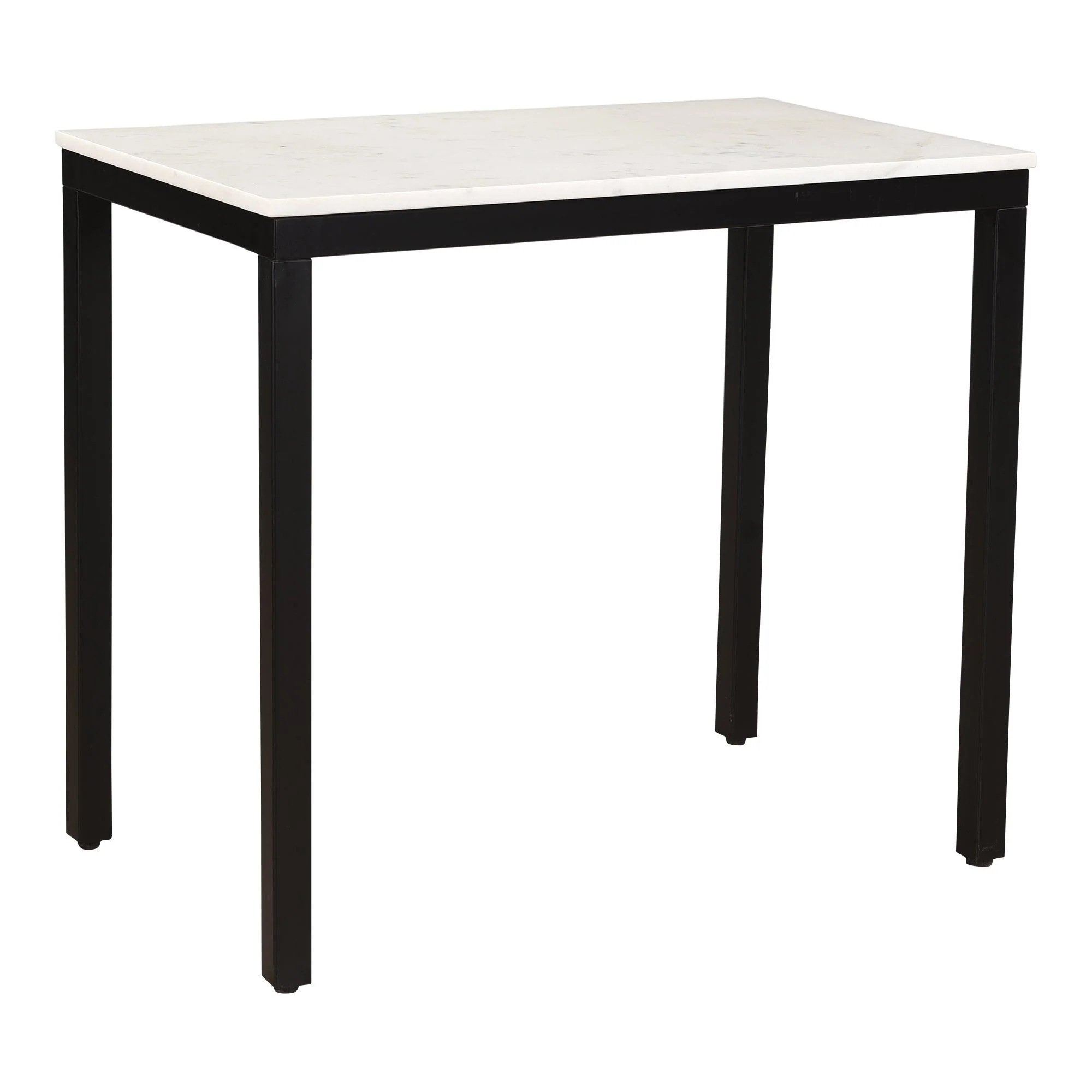 Parson Mini Desk White Marble - Remutear