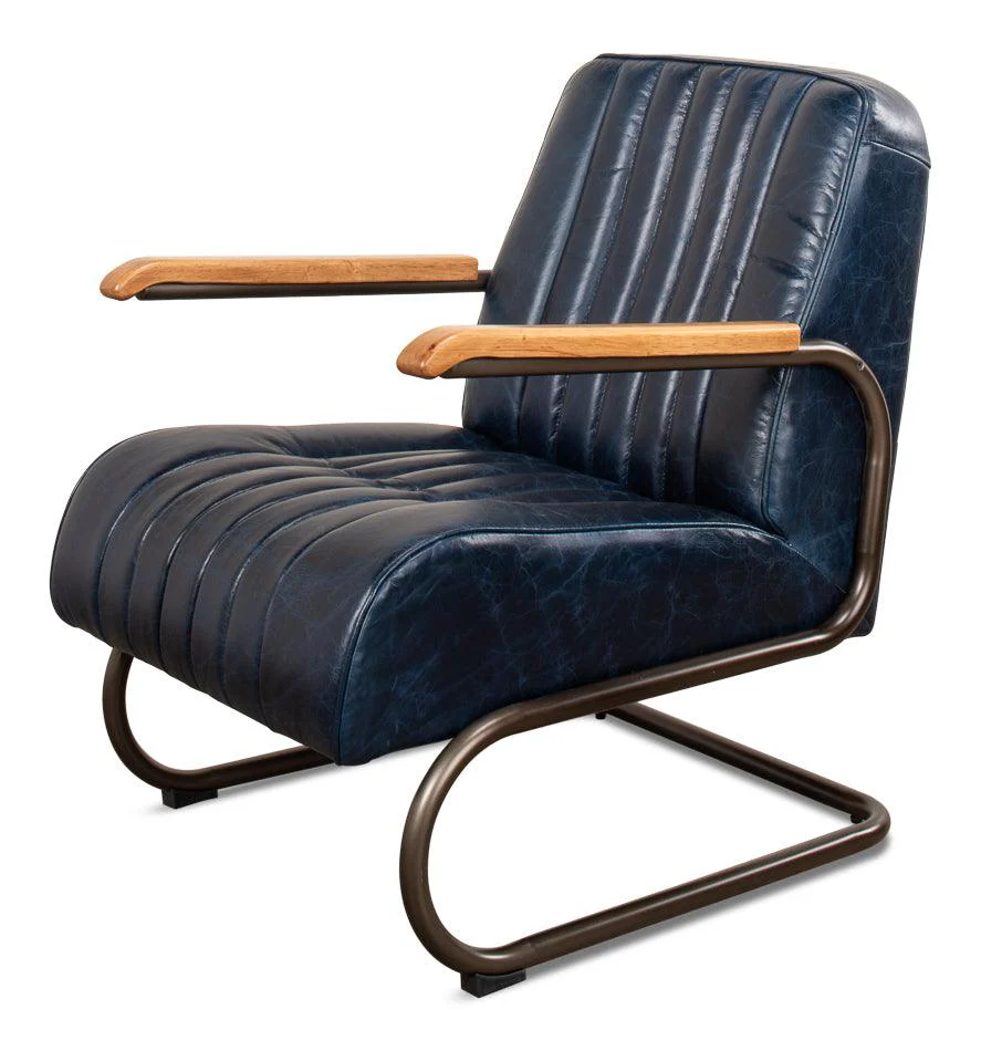 Bel-Air Arm Chair - Blue - Remutear