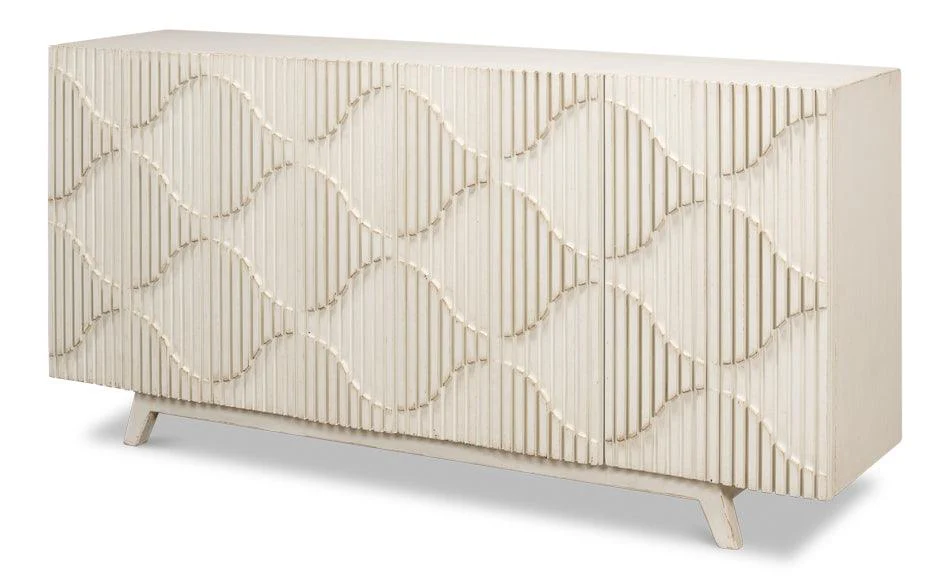 Lola Sideboard - Antique White 2 - Remutear
