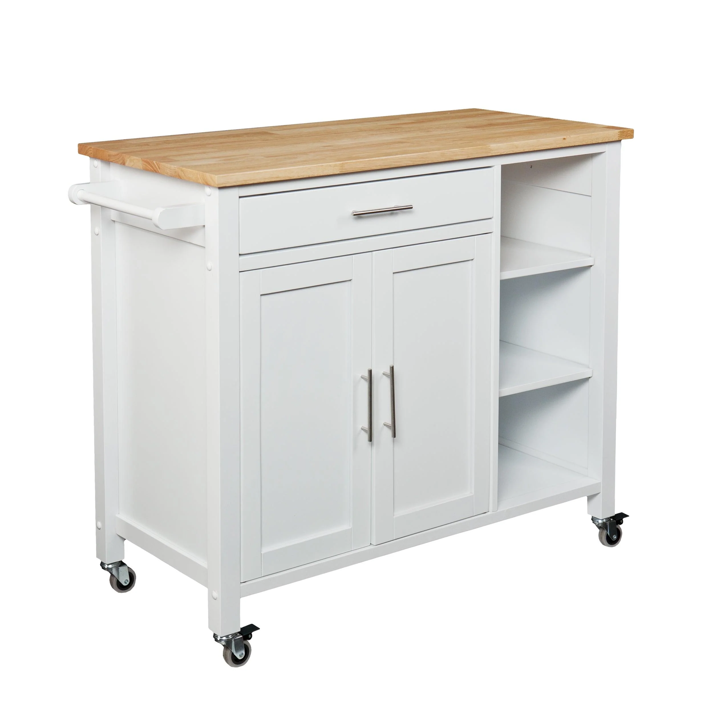 Martinville Kitchen Cart - White - Remutear
