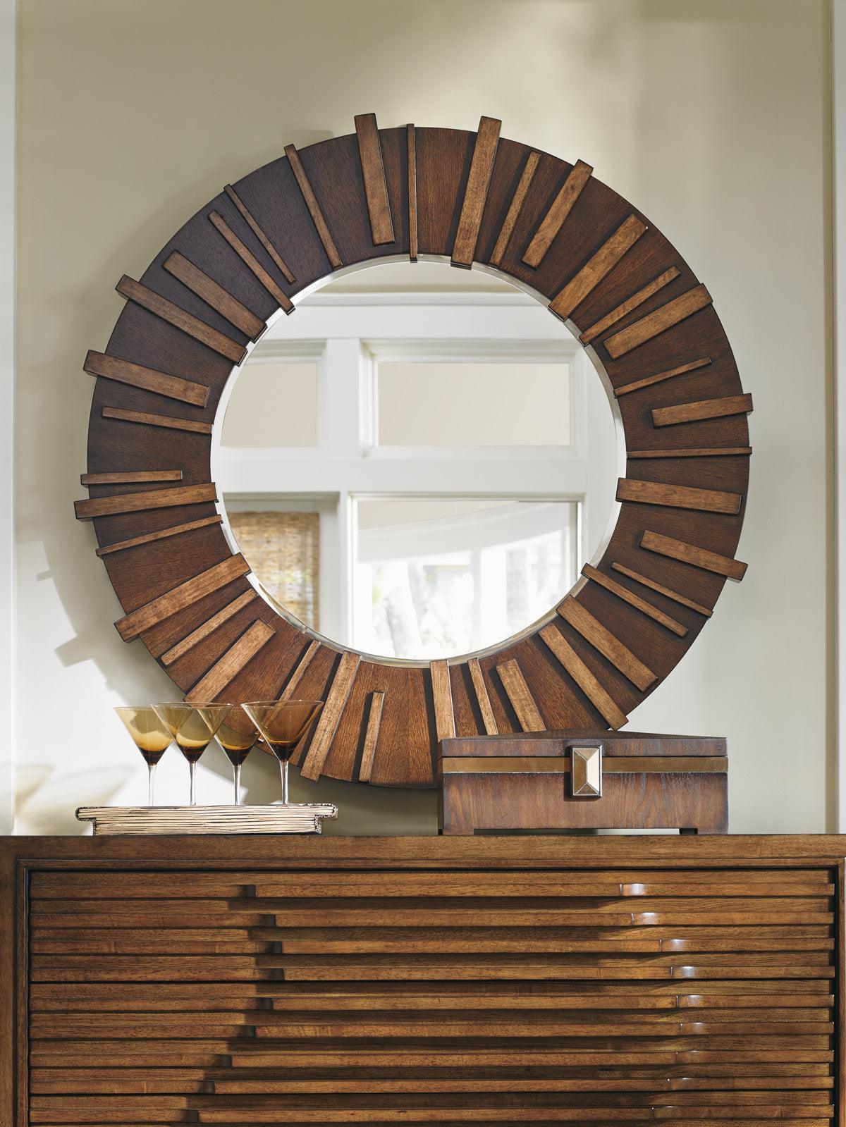 Island Fusion Kobe Round Mirror - Remutear