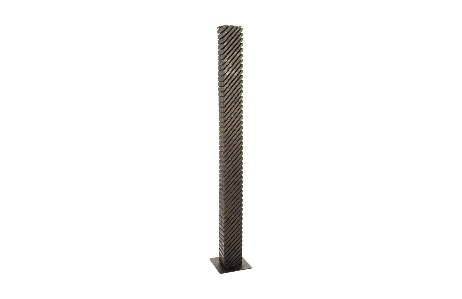 Black Wood Abstract Sculpture, Assorted with Natural Characteristics - Remutear