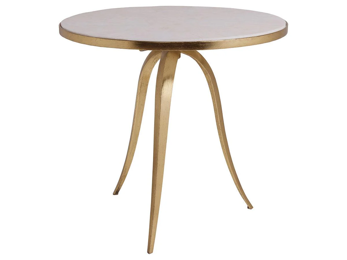 Signature Designs Crystal Stone Round End Table - Remutear