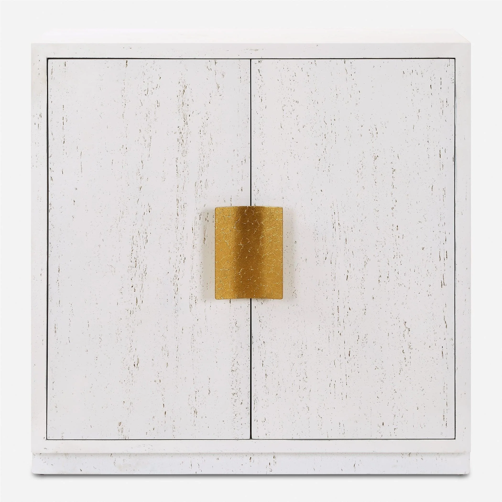 Emma 2 Door White Cabinet - Remutear