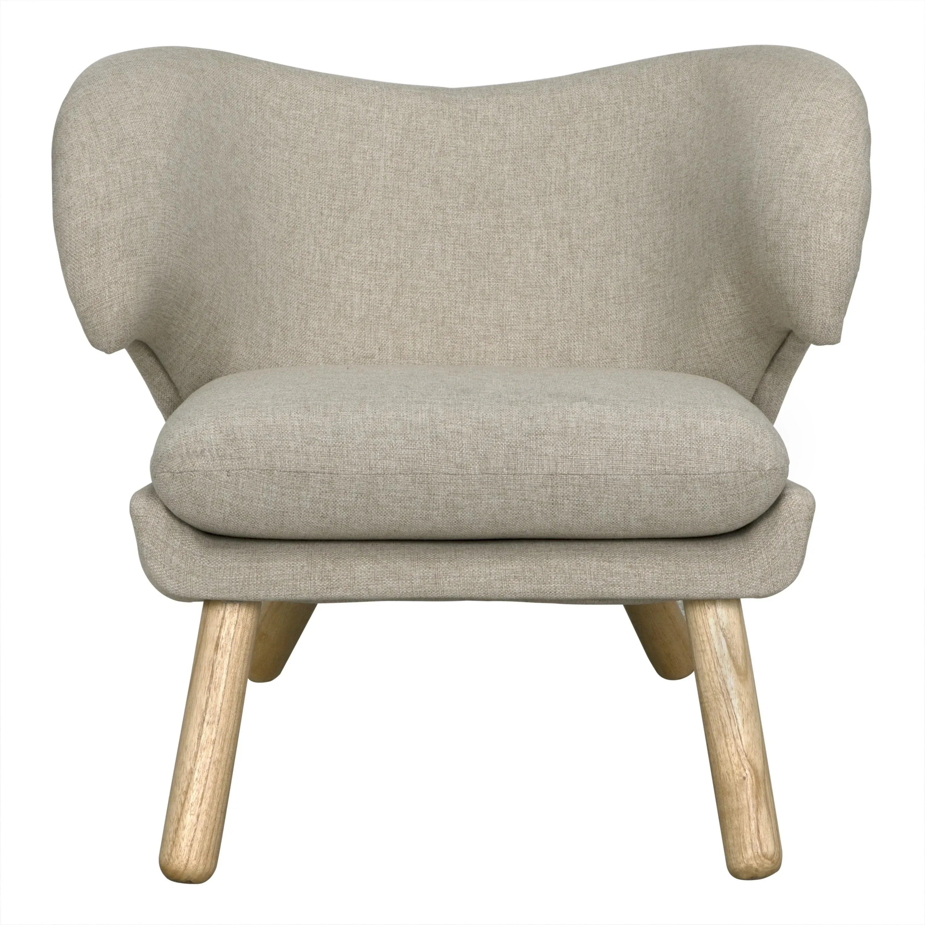 Valerie Chair with Wheat Fabric - Remutear