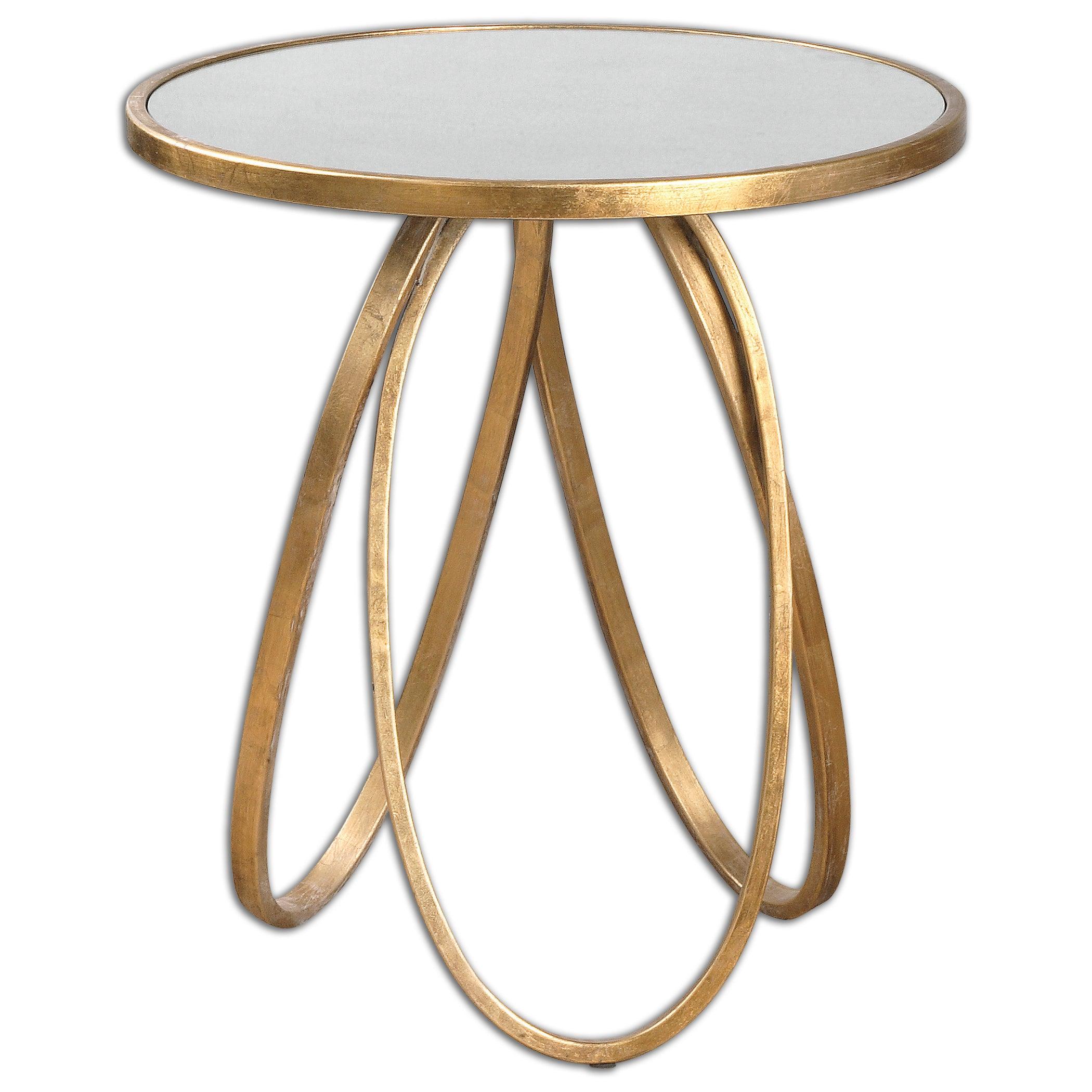Montrez Gold Side Table - Remutear