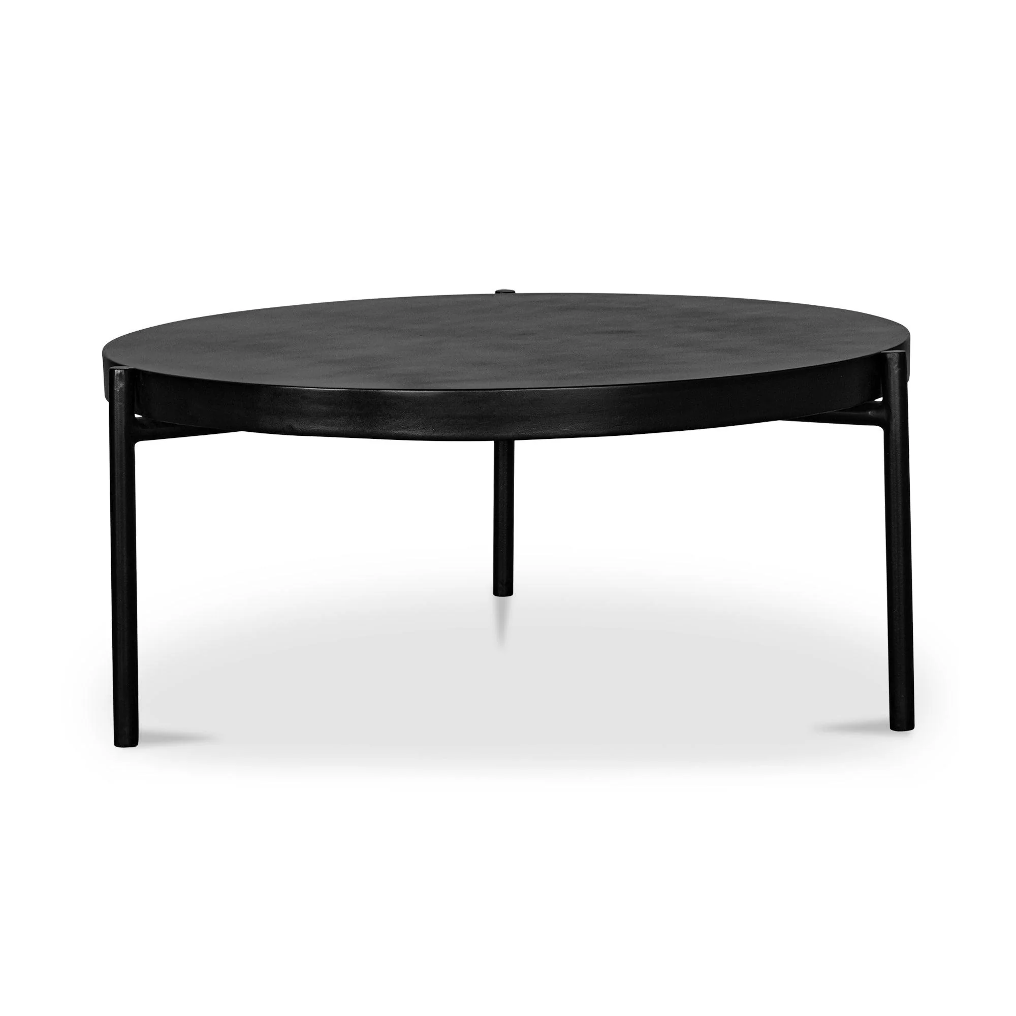 Mendez Outdoor Coffee Table Black - Remutear