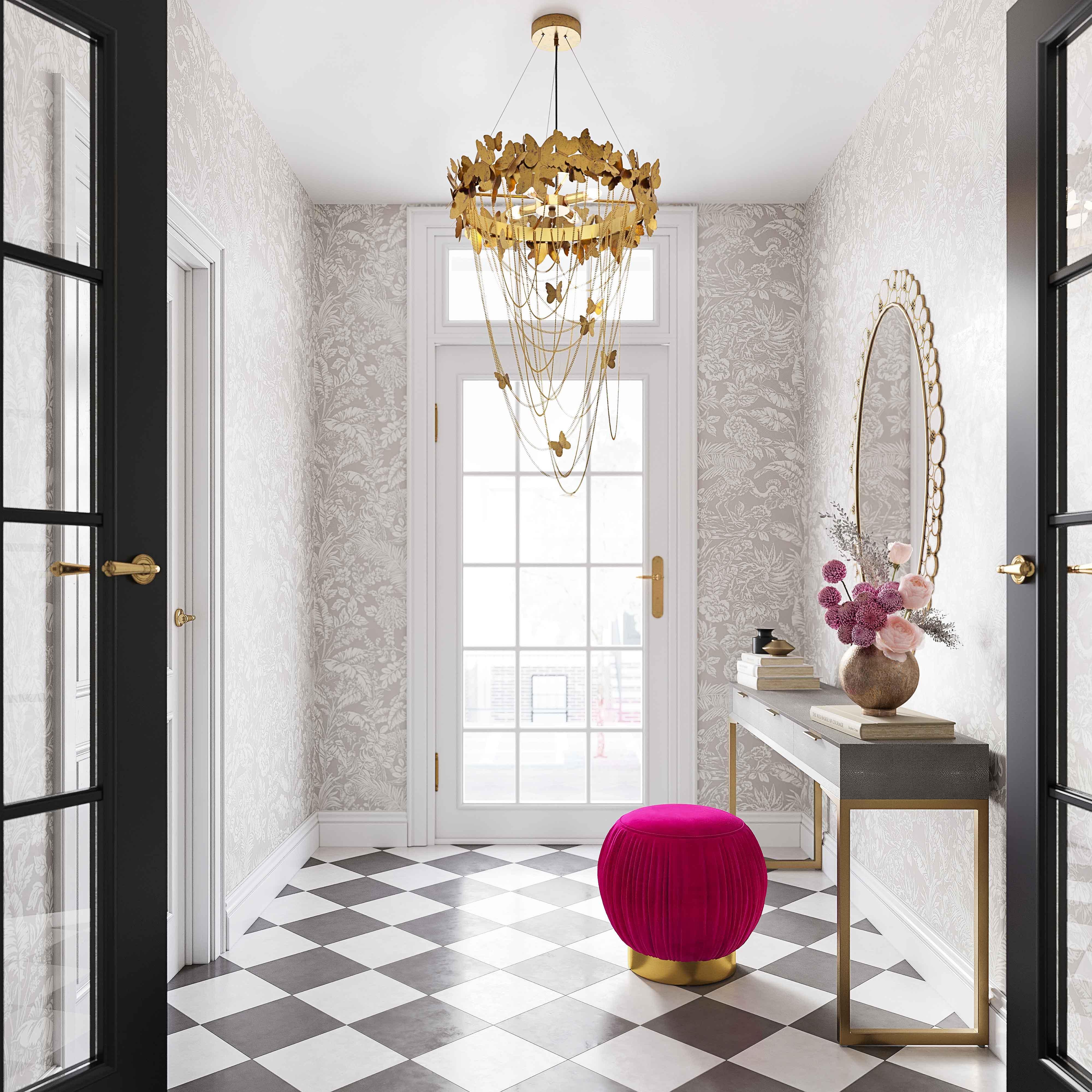 Butterfly Gold Chandelier - Remutear