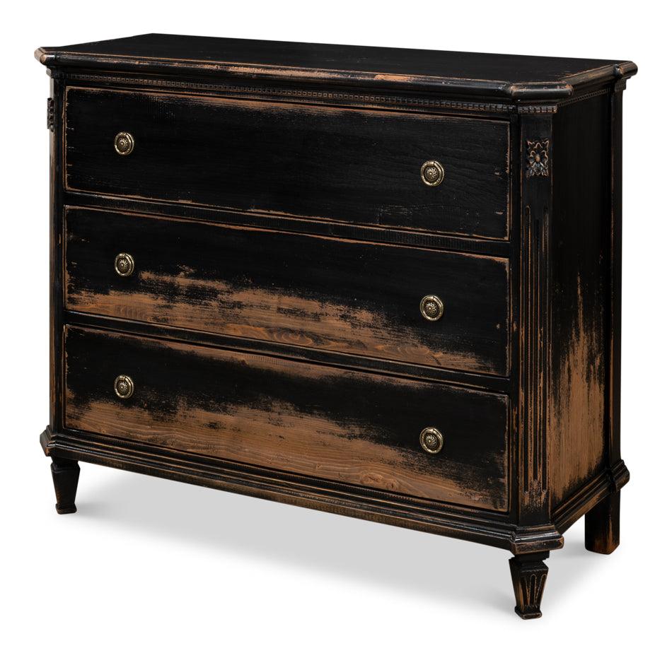 Fisher Commode With Onyx Finish - Remutear