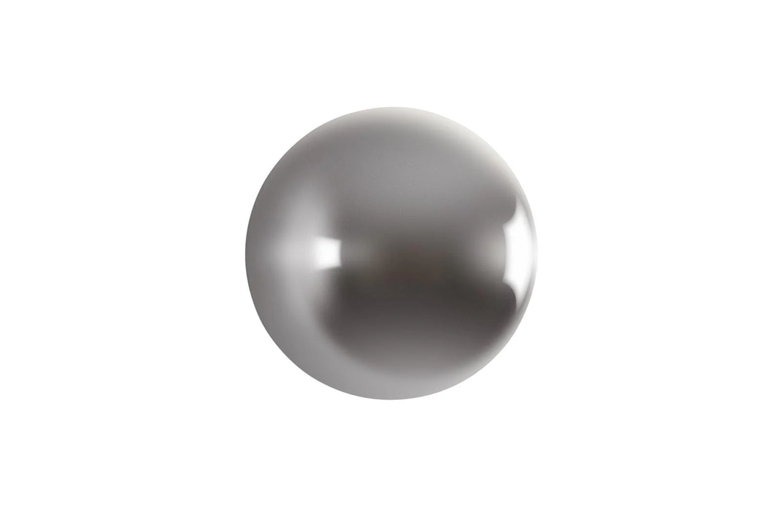 Ball on the Wall, Medium, Polished Aluminum Finish - Remutear