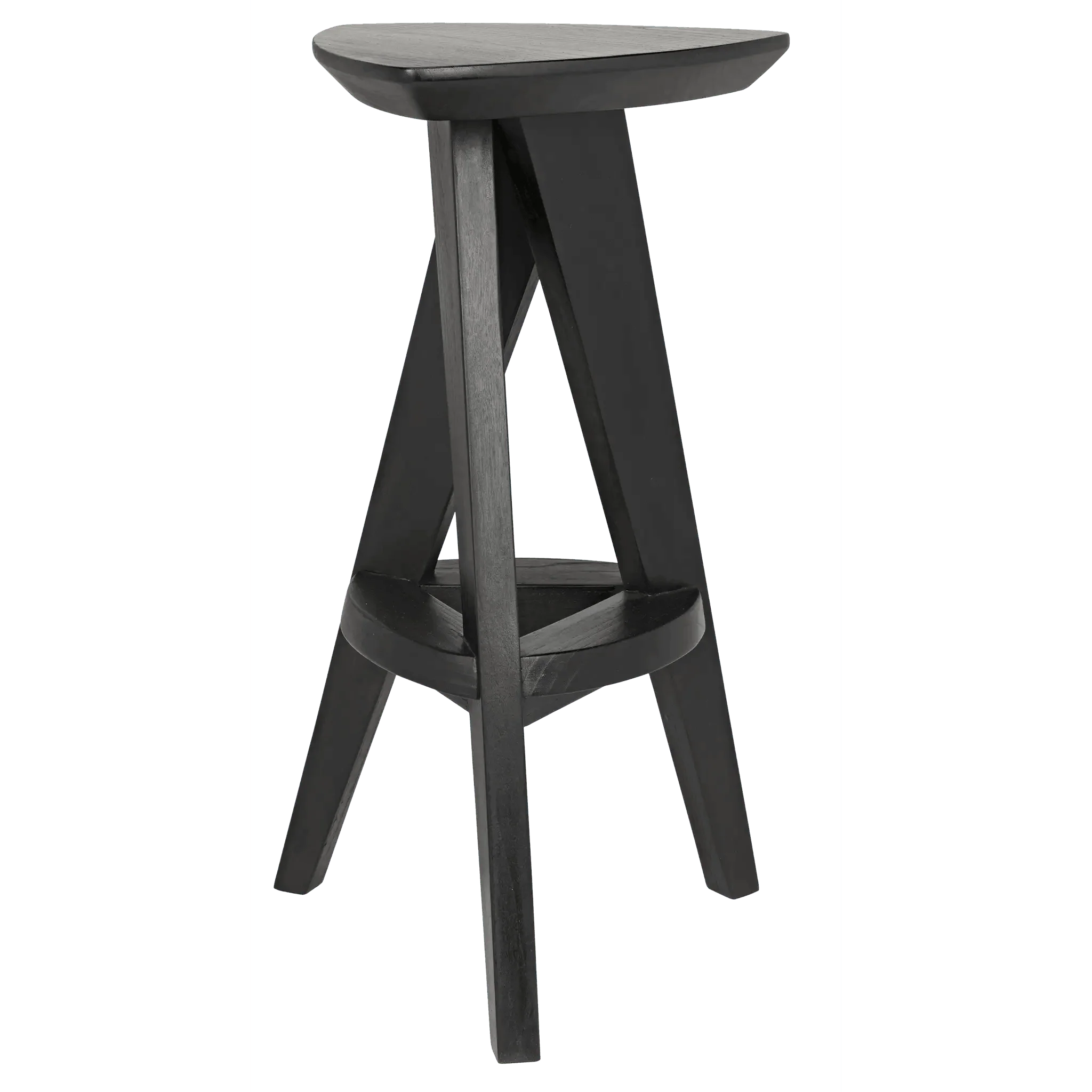 Twist Counter Stool, Charcoal Black - Remutear