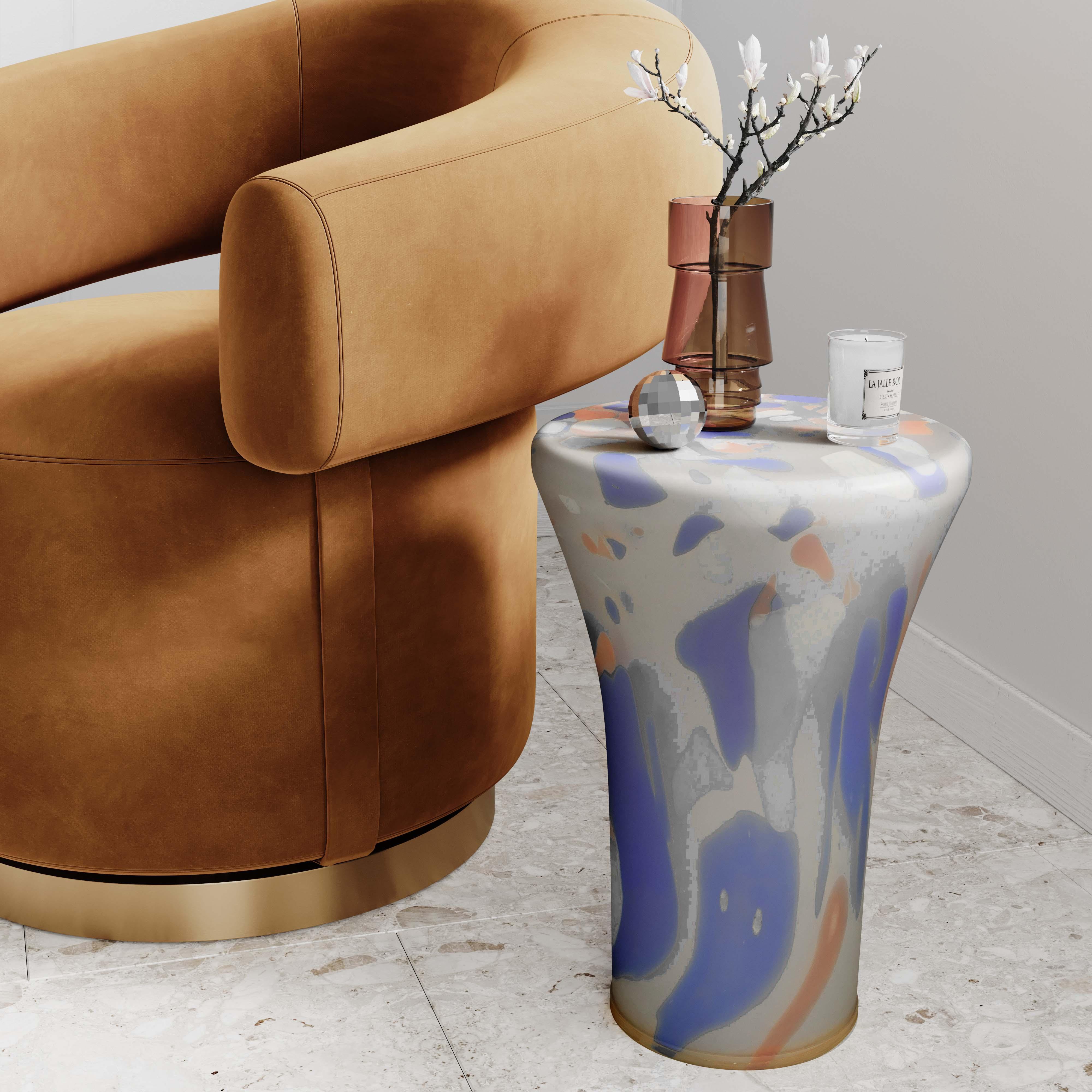 Journee Glass Side Table - Remutear