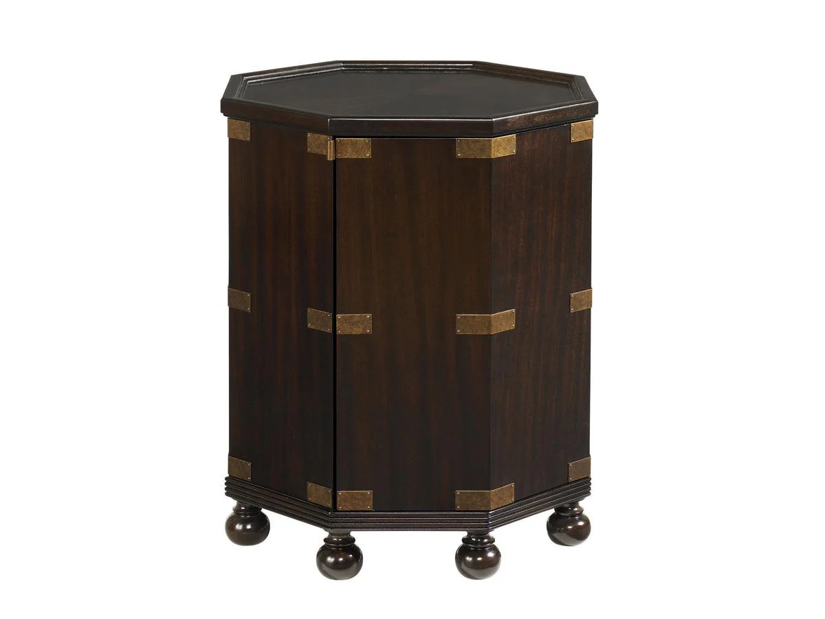 Royal Kahala Pacific Campaign Accent Table - Remutear