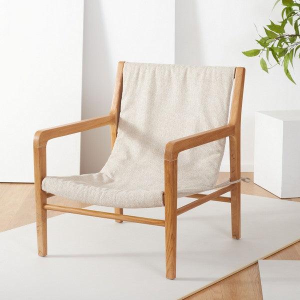 OSMOND LINEN SLING CHAIR - Remutear