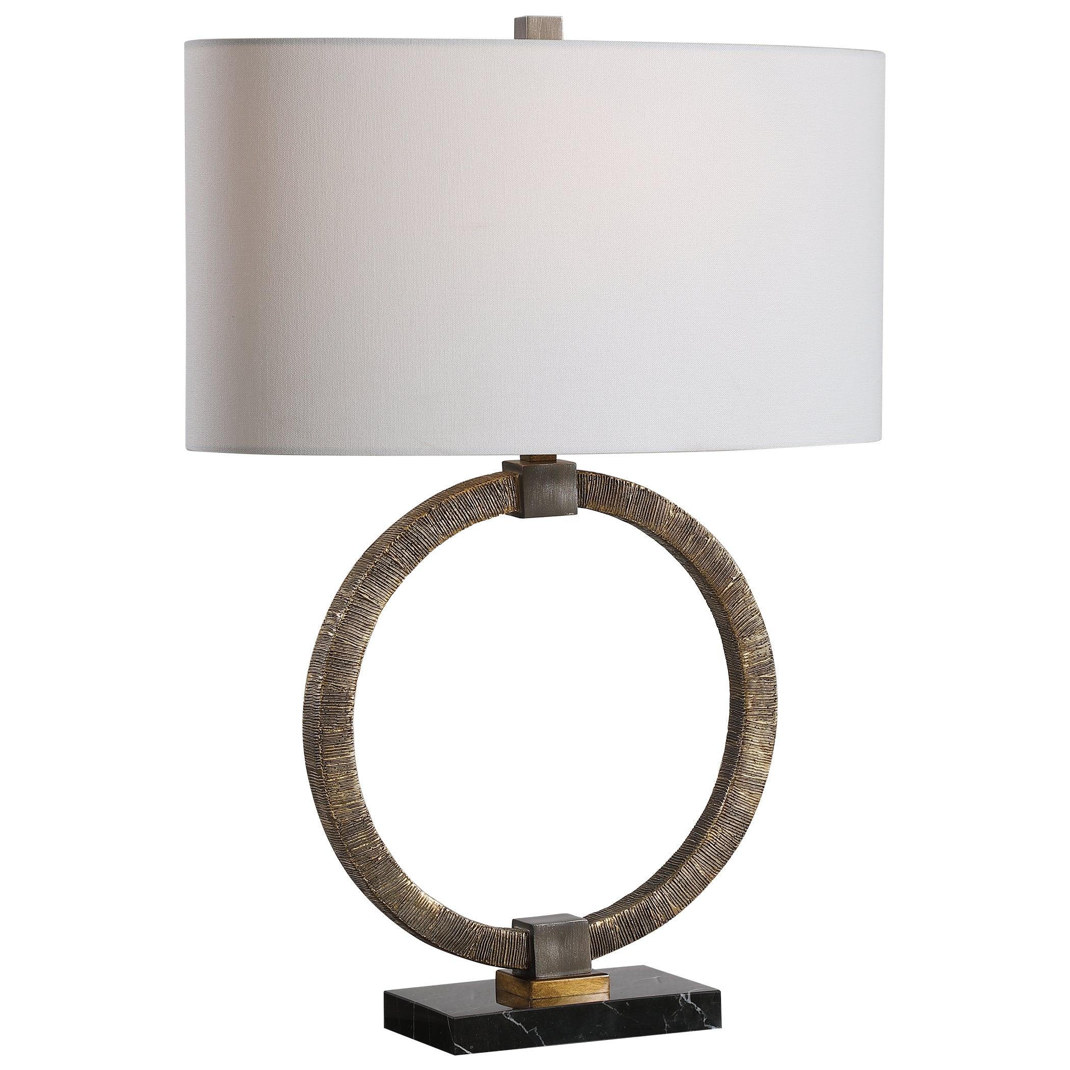 RELIC AGED GOLD TABLE LAMP - Remutear