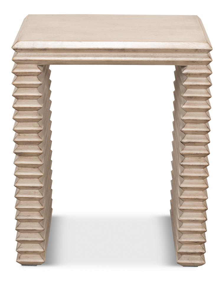 Stacked Side Table - Stone Grey - Remutear