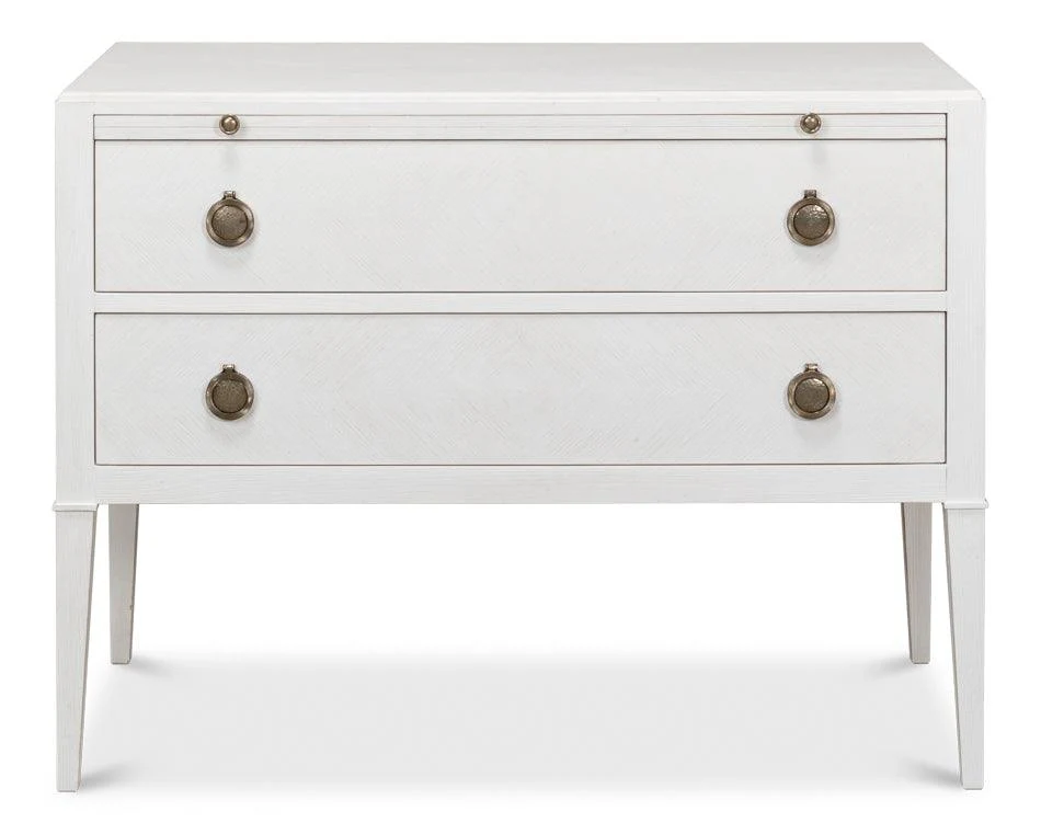 Ladlow Drawers- Working White - Remutear