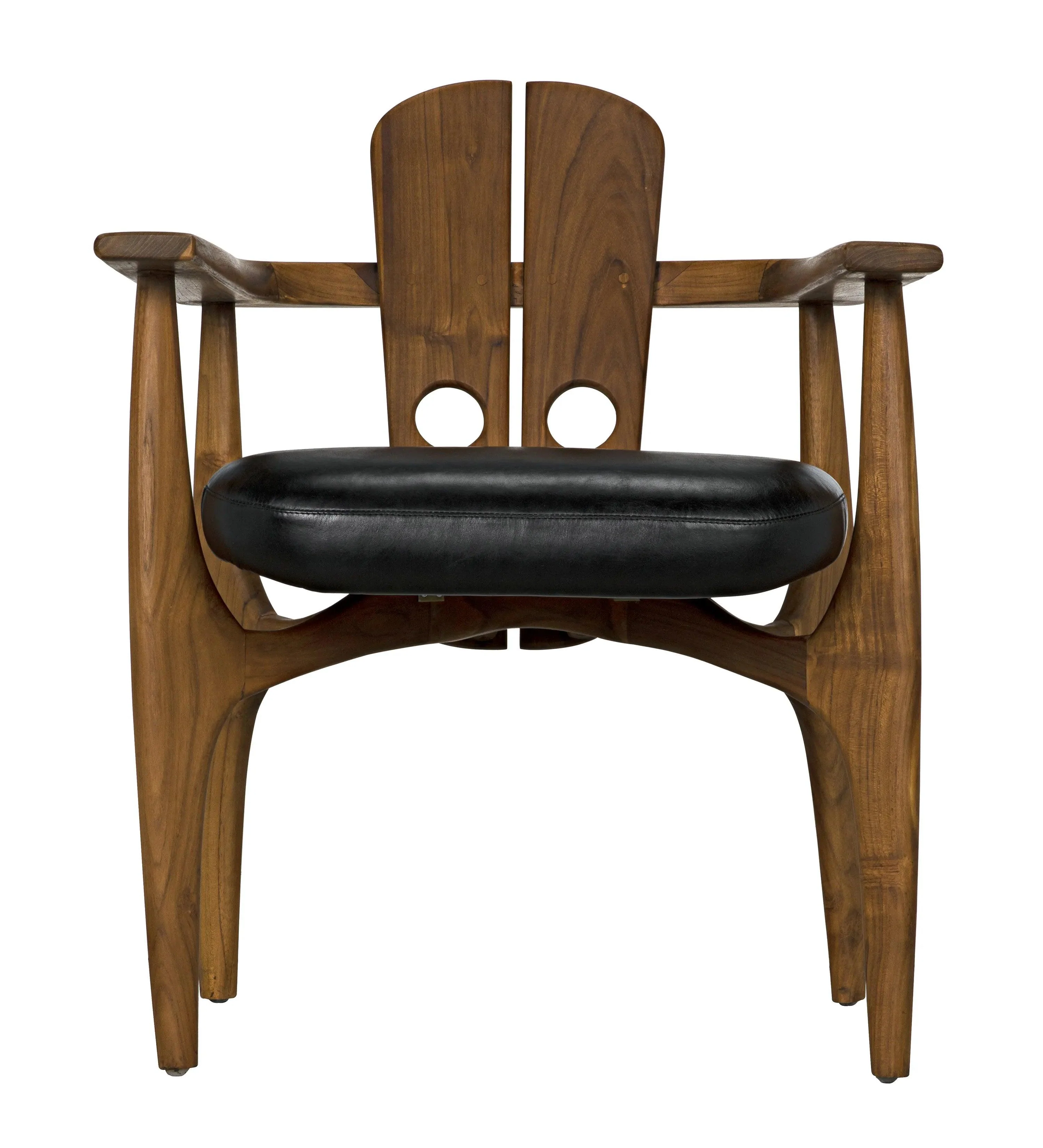 Kato Chair, Teak with Leather - Remutear