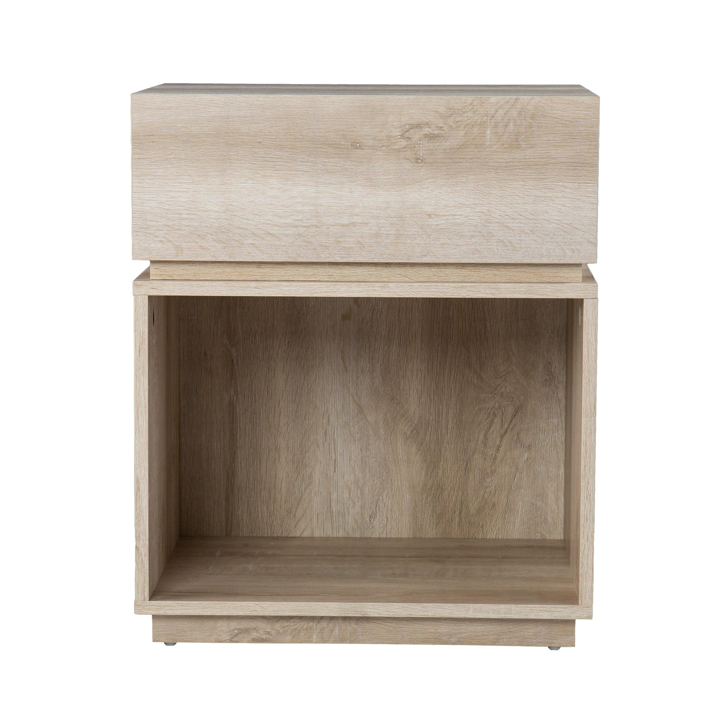 Mortayne Side Table w/ Charging Station - Remutear